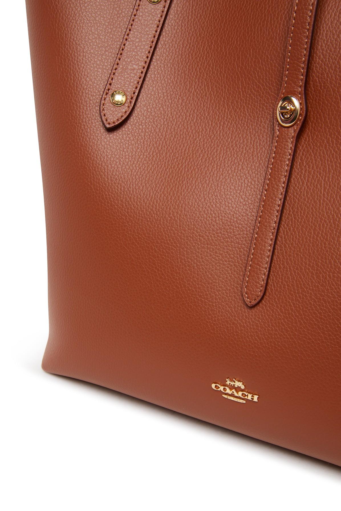 Coach market tote saddle hotsell