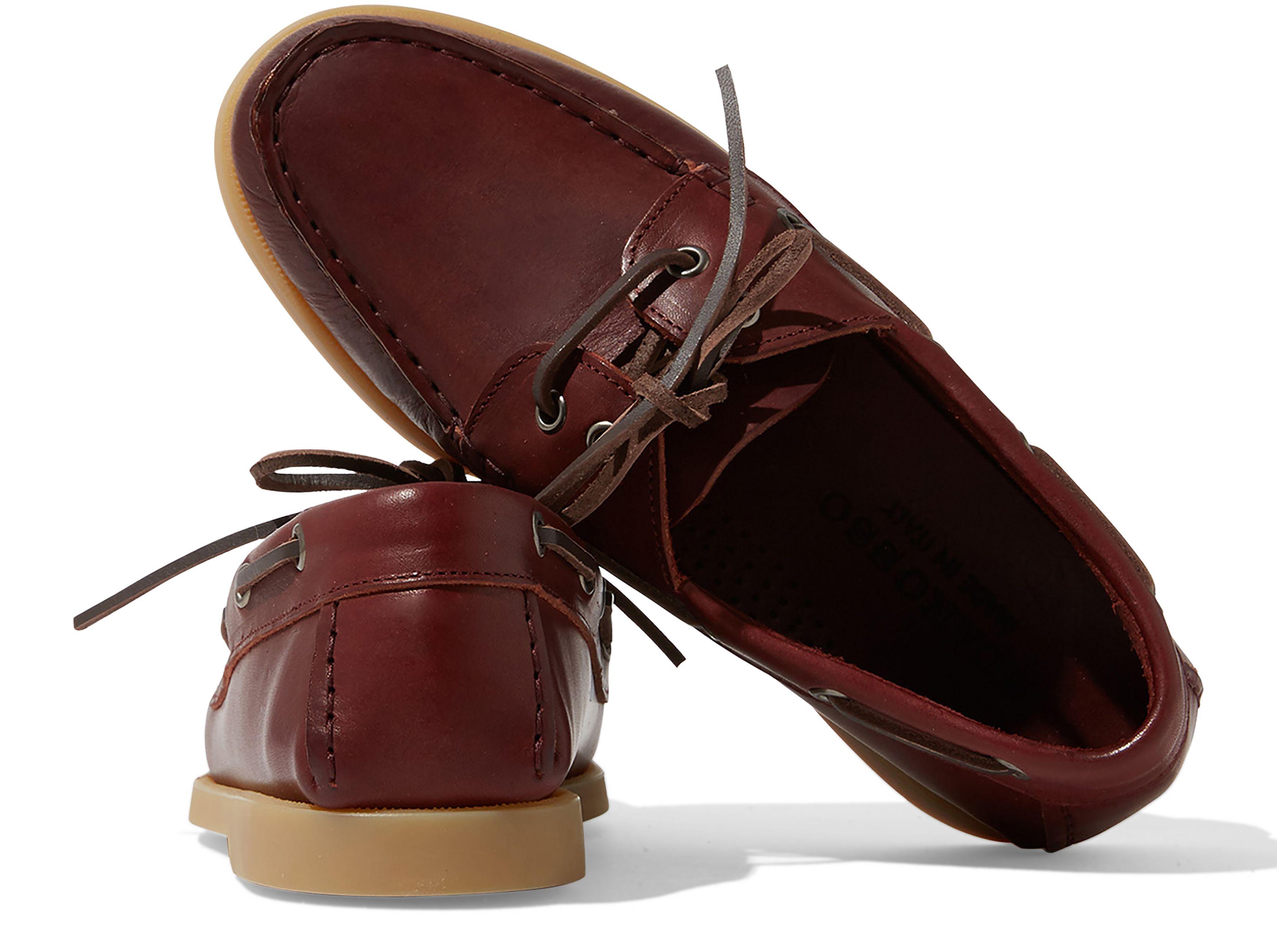SCAROSSO Joan Boat Shoes in Brown Lyst UK