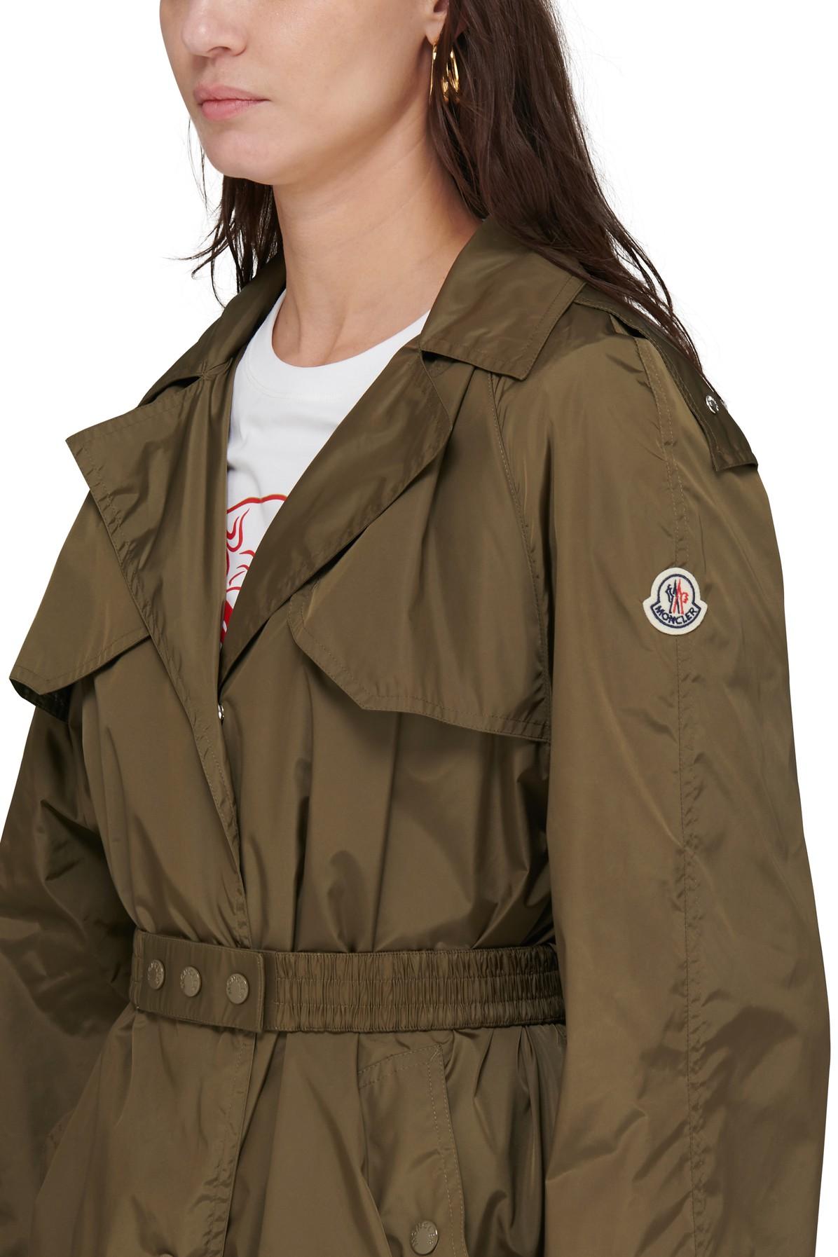 Moncler Synthetic Tamarissiere Trench Coat in Olive (Green) | Lyst