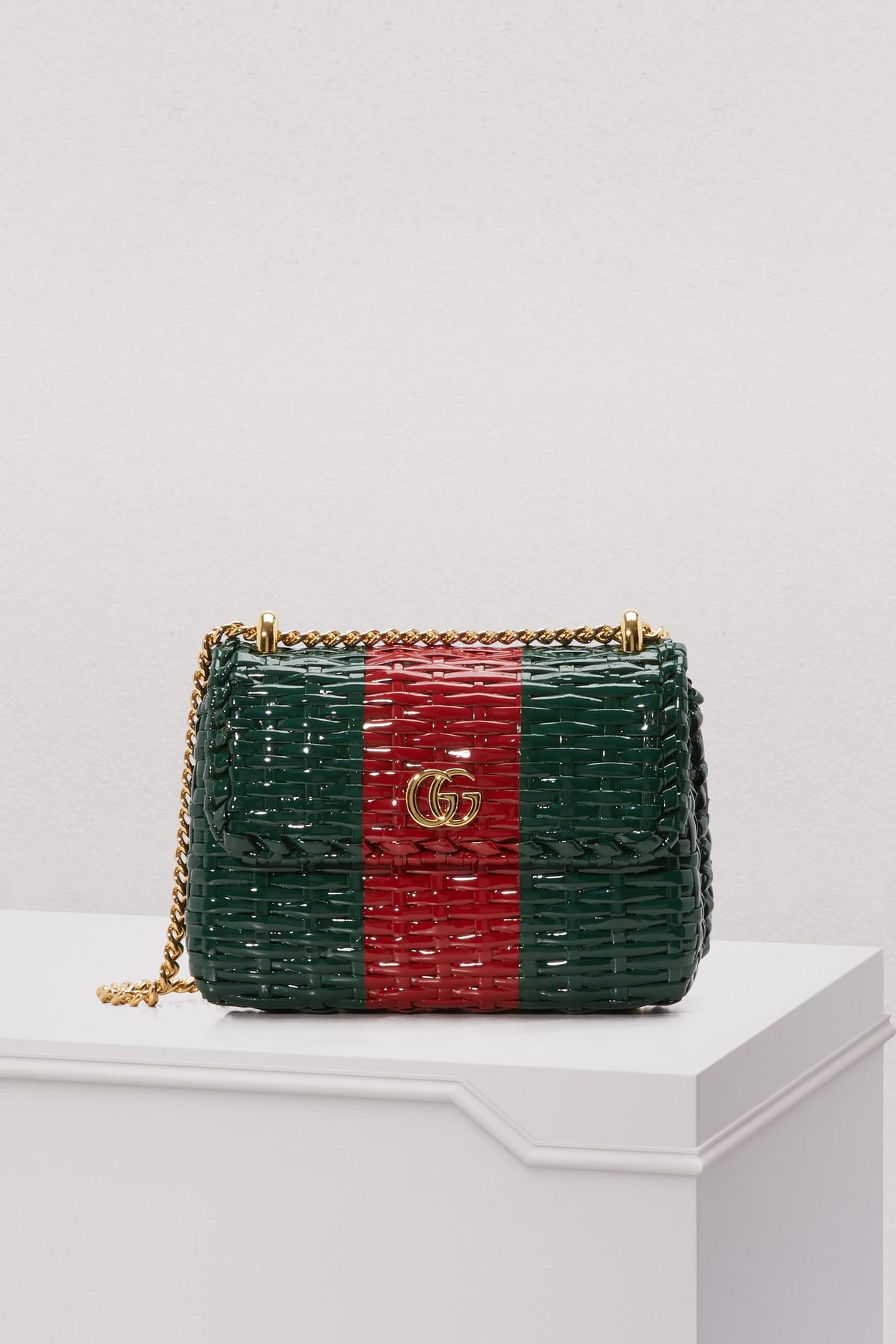 gucci red and green bag