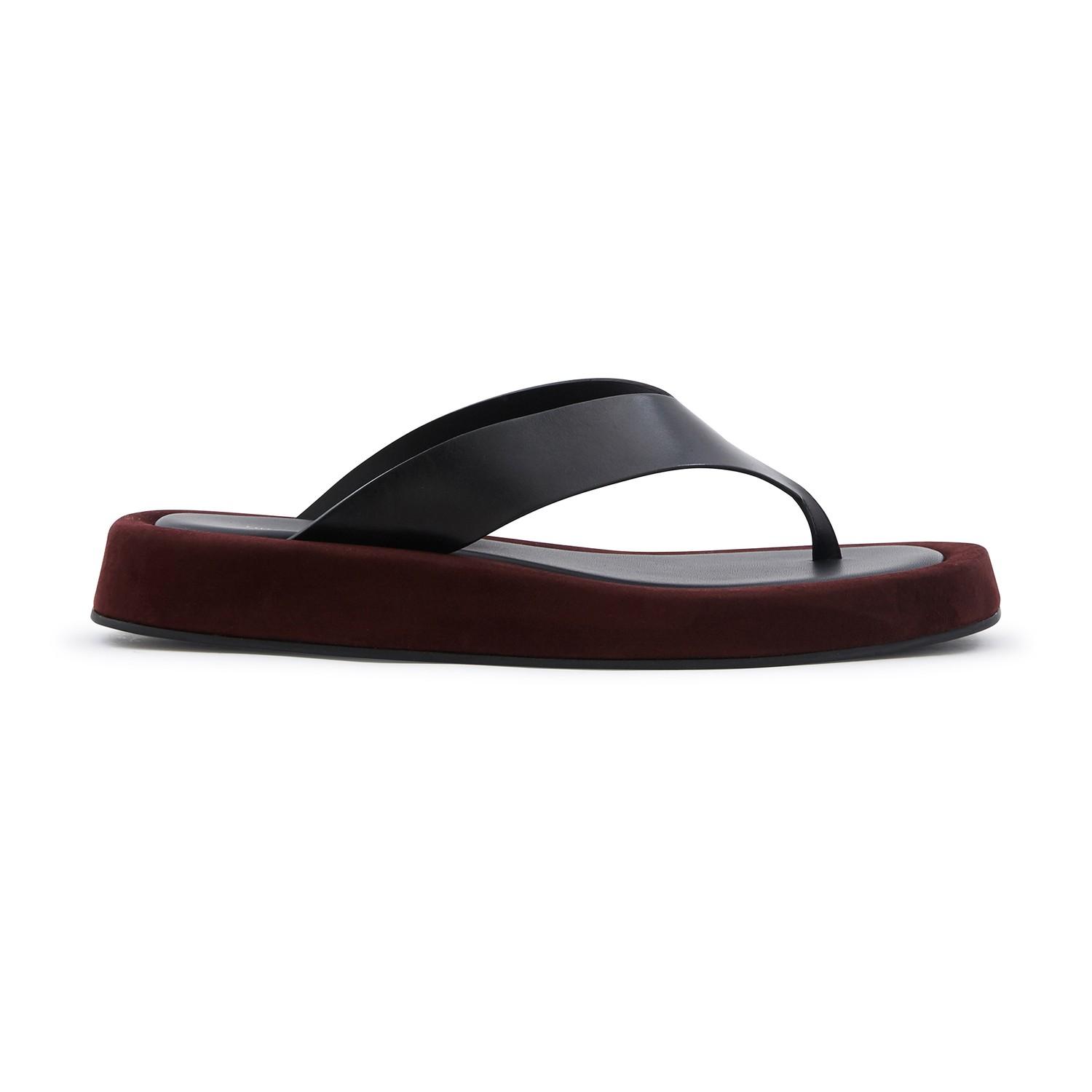 the row satin sandals