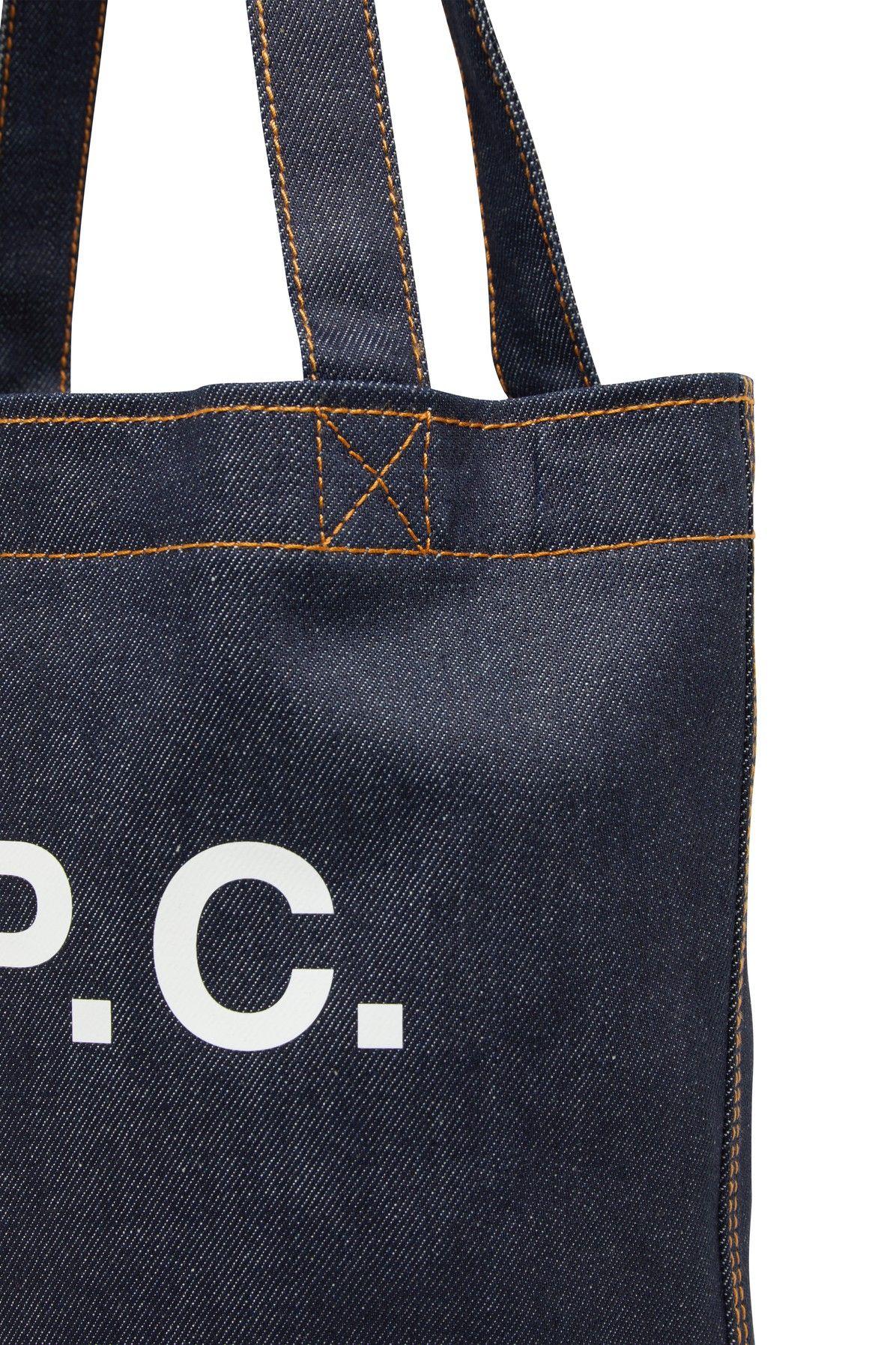 A.P.C. Axel Small Tote Bag in Blue | Lyst