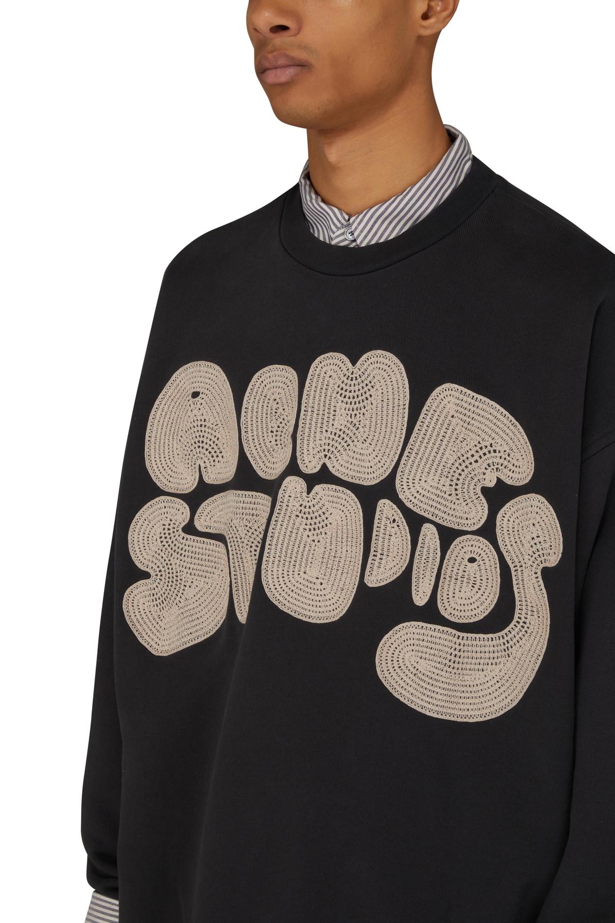 【国内正規品】ACNE STUDIOS BUBBLE LOGO SWEATER Acne Studios – Bubble Logo Crewneck Sweater Green