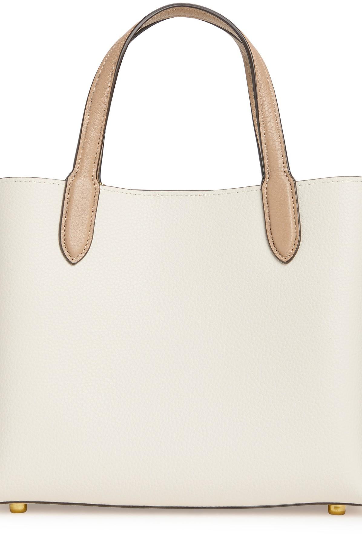 COACH Willow 24 Tote Bag in White | Lyst