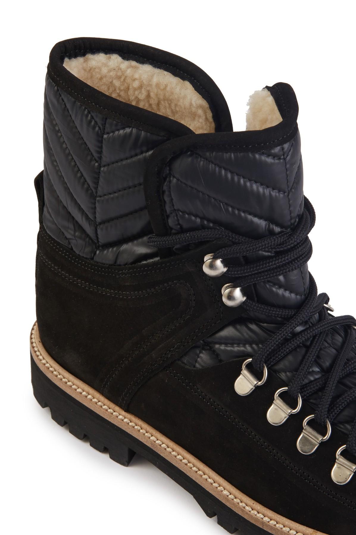 ganni boots nubuck