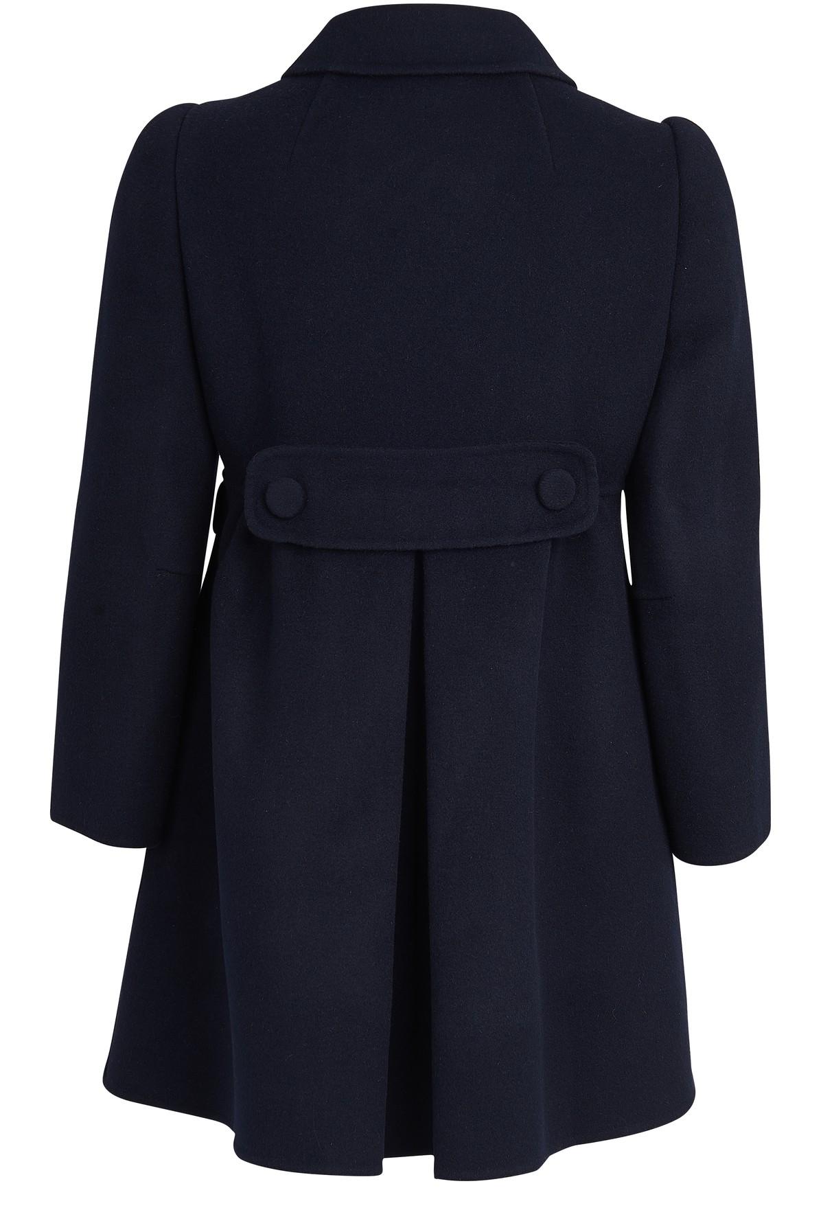 Blue Womens Coats Marc Jacobs Coats Marc Jacobs Double Breasted Girls Coat in Dark_navy 