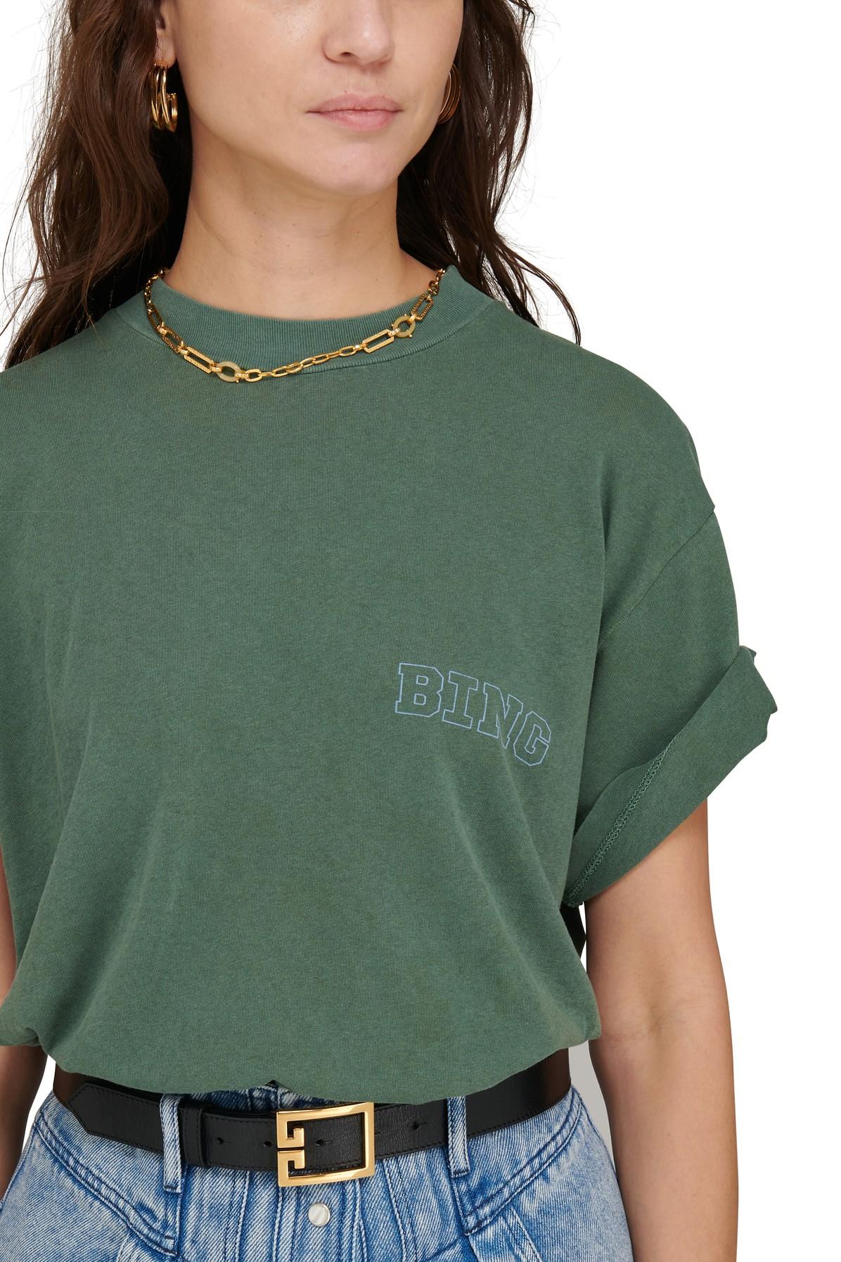 Anine Bing Ashton Bing Live T-shirt in Green | Lyst