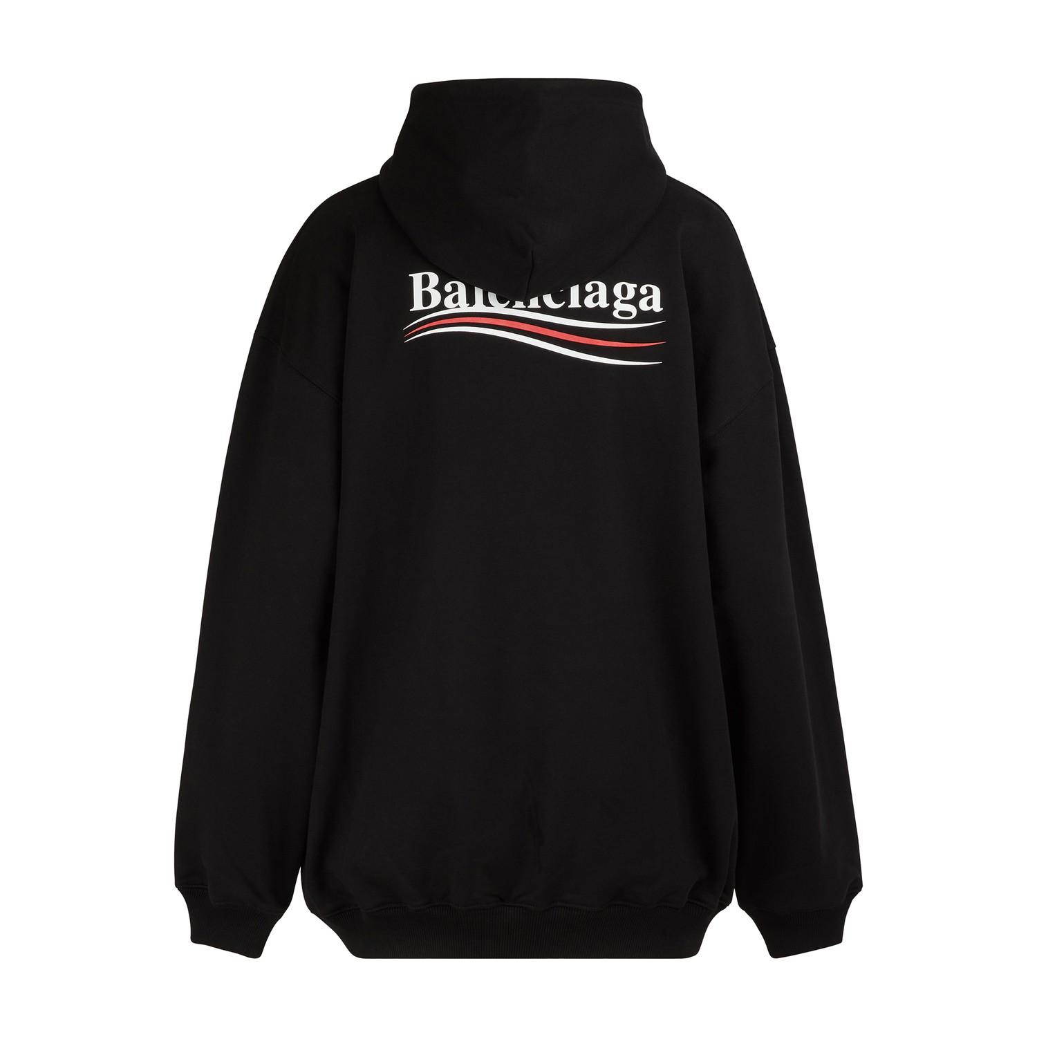 black balenciaga sweatshirt