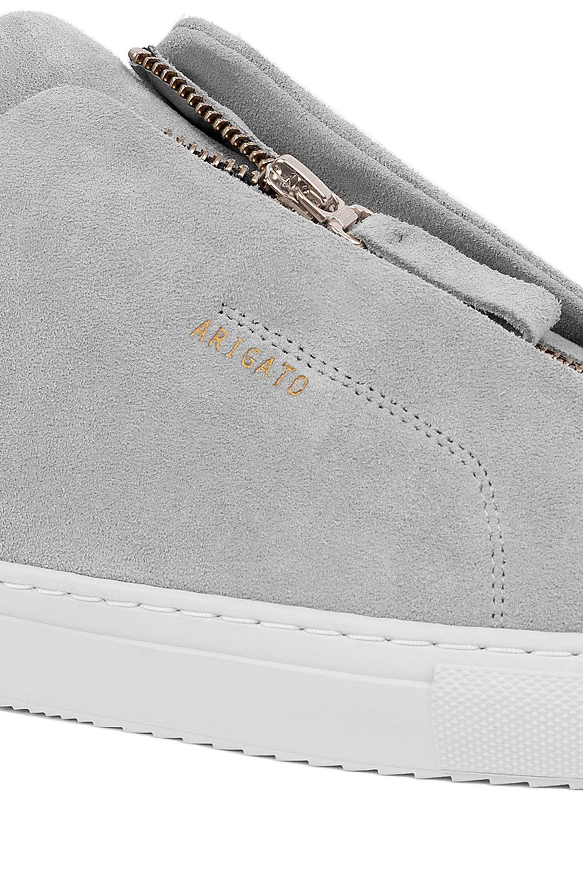 Axel Arigato Clean 90 Zip Sneaker in Gray for Men | Lyst