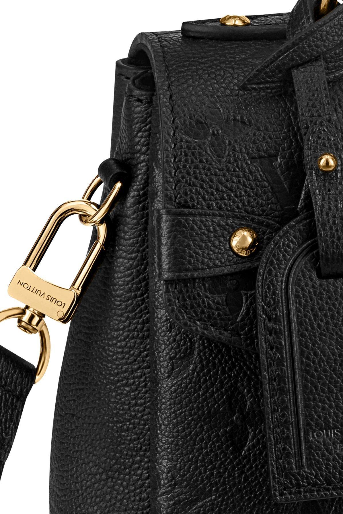 Louis Vuitton Georges Handbag Monogram Empreinte Leather BB