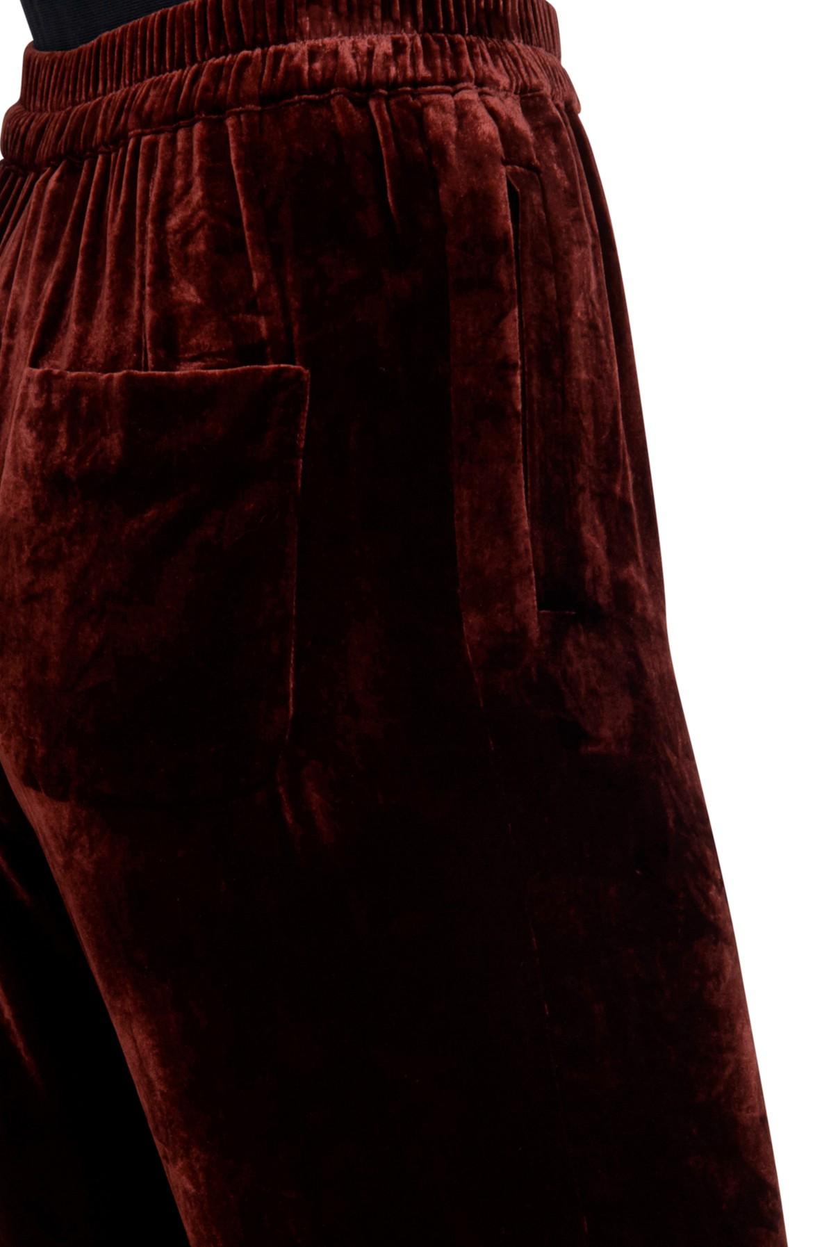 Acne Studios Velvet Pants in Dark_brown 