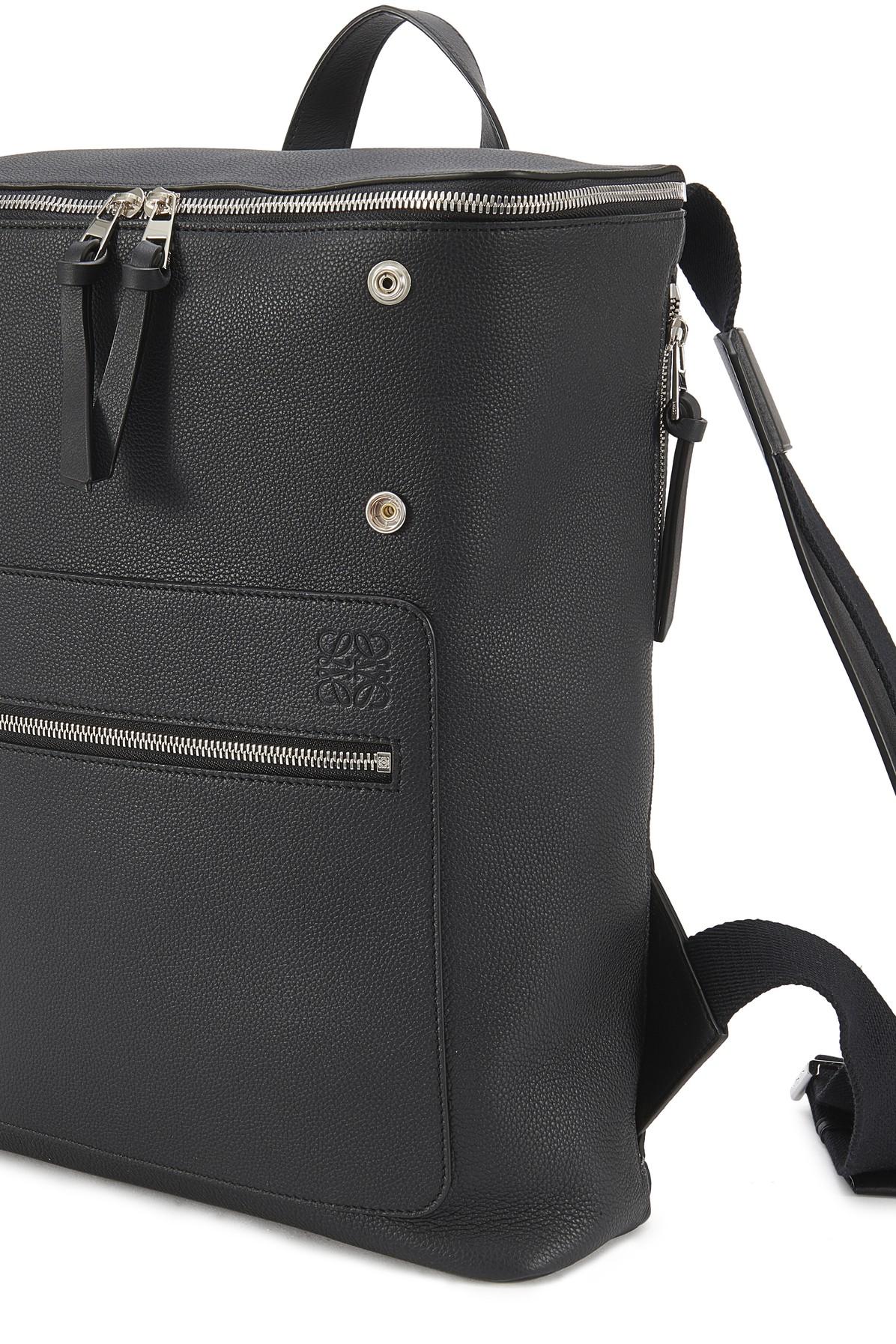 Loewe Goya Slim Backpack in Black for Men - Lyst