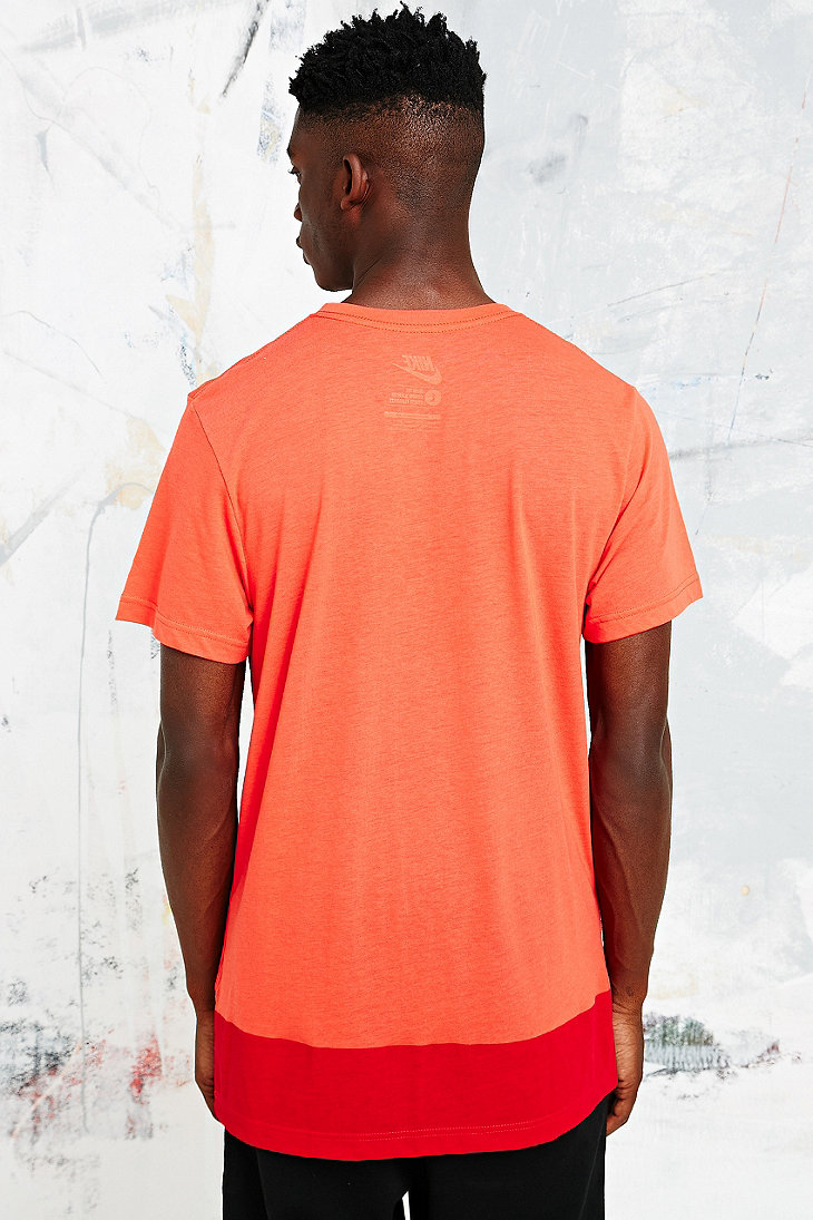 Nike Santa Monica Track Club Tee in Red for Men - Lyst