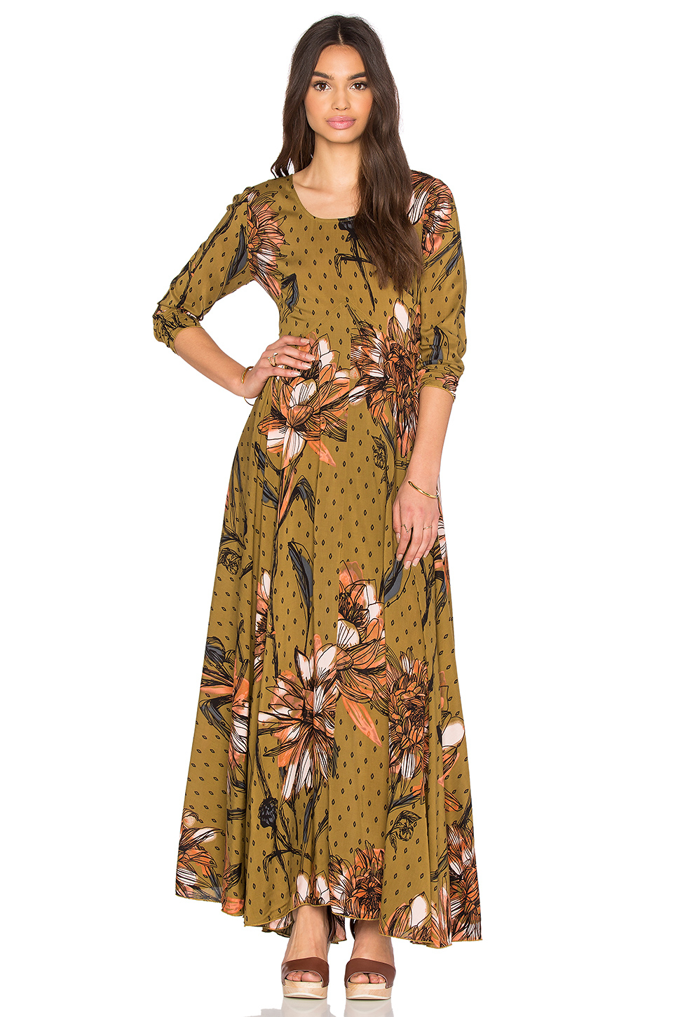 Free People First Kiss Dress In Green Lyst