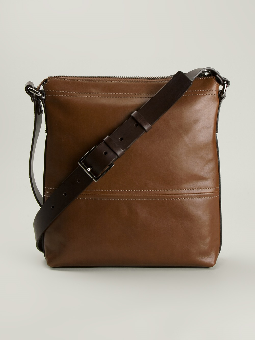 Lyst Ferragamo Classic Cross Body Bag in Brown for Men