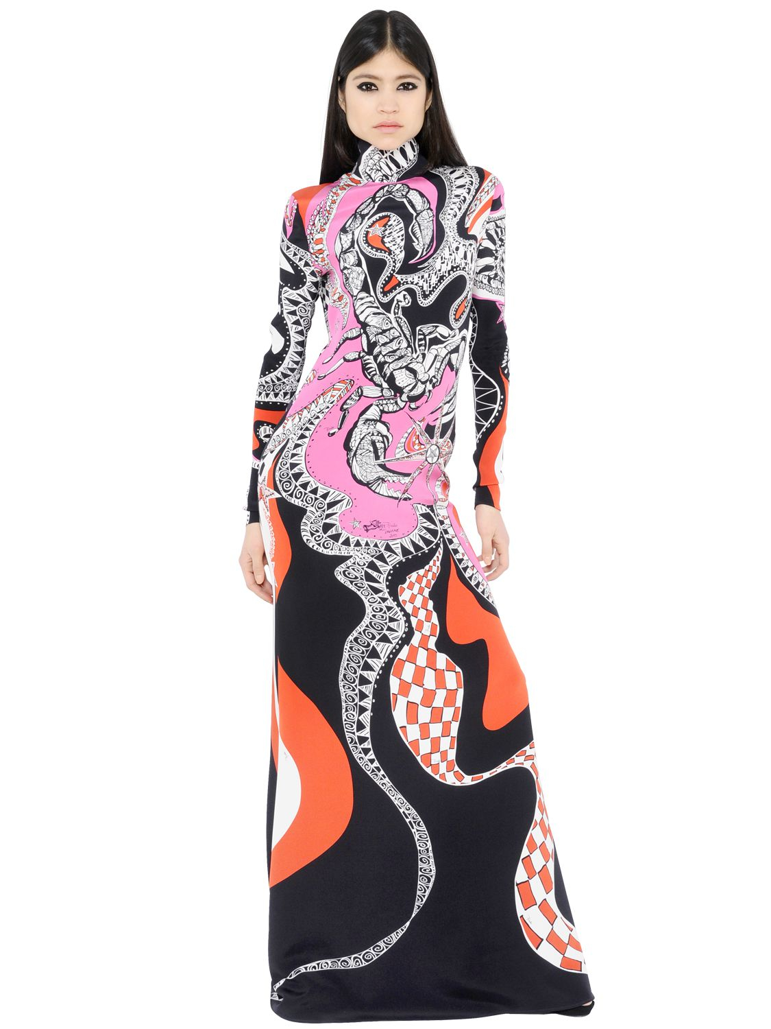 emilio pucci maxi dress