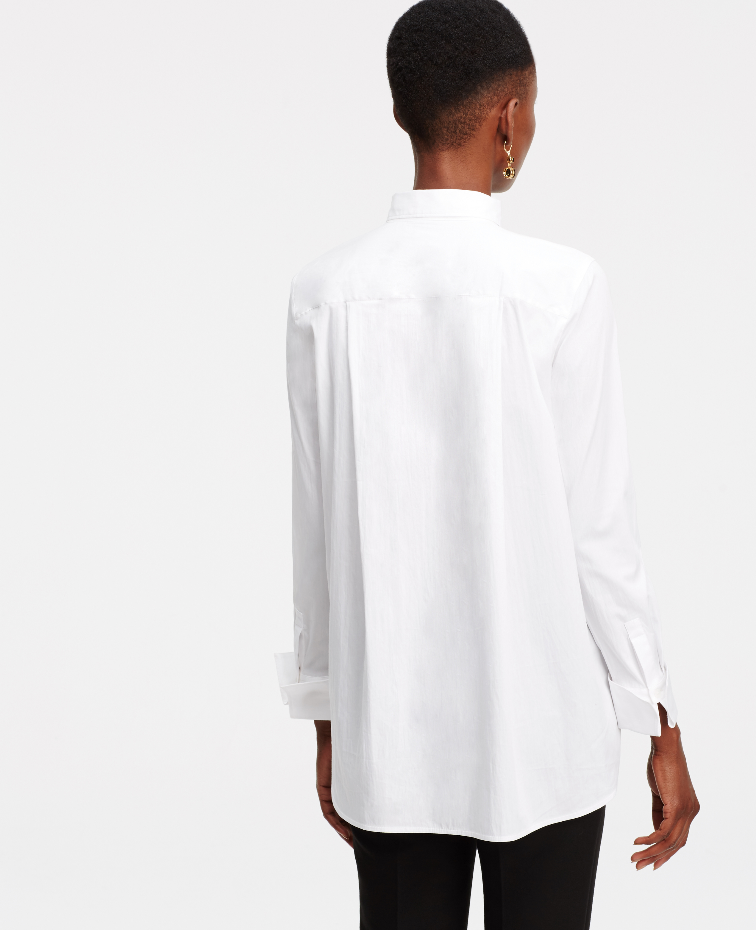 button down shirt back