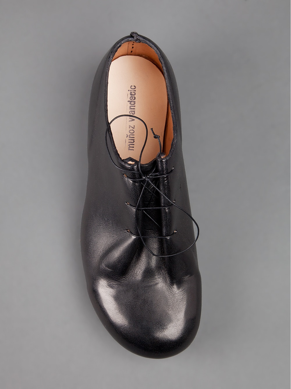Munoz Vrandecic Structured Derby Shoe in Black for Men | Lyst