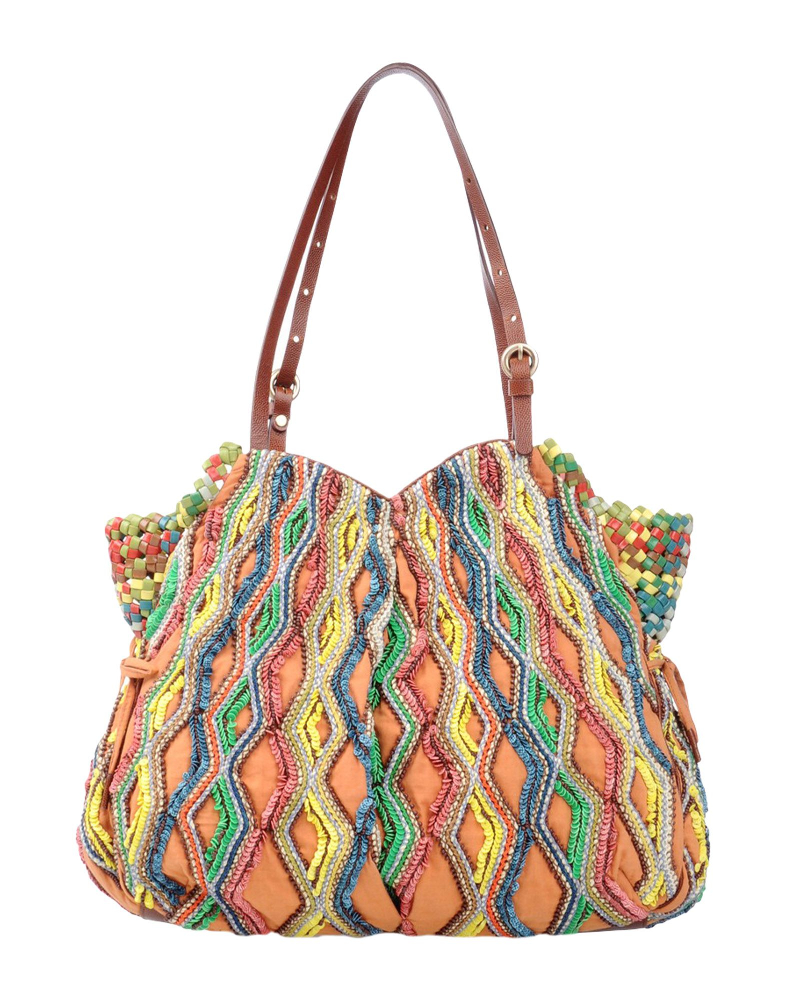 Jamin puech Handbag in Multicolor (Orange) | Lyst