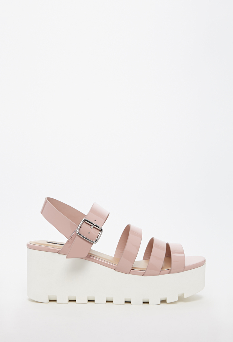 pink platforms