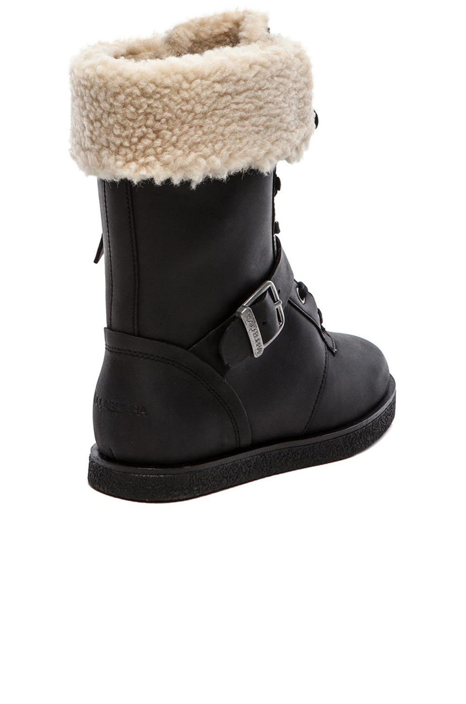 Lyst - Koolaburra Jovi Boot With Fur in Black