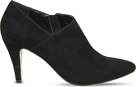 black suede shoe boots uk