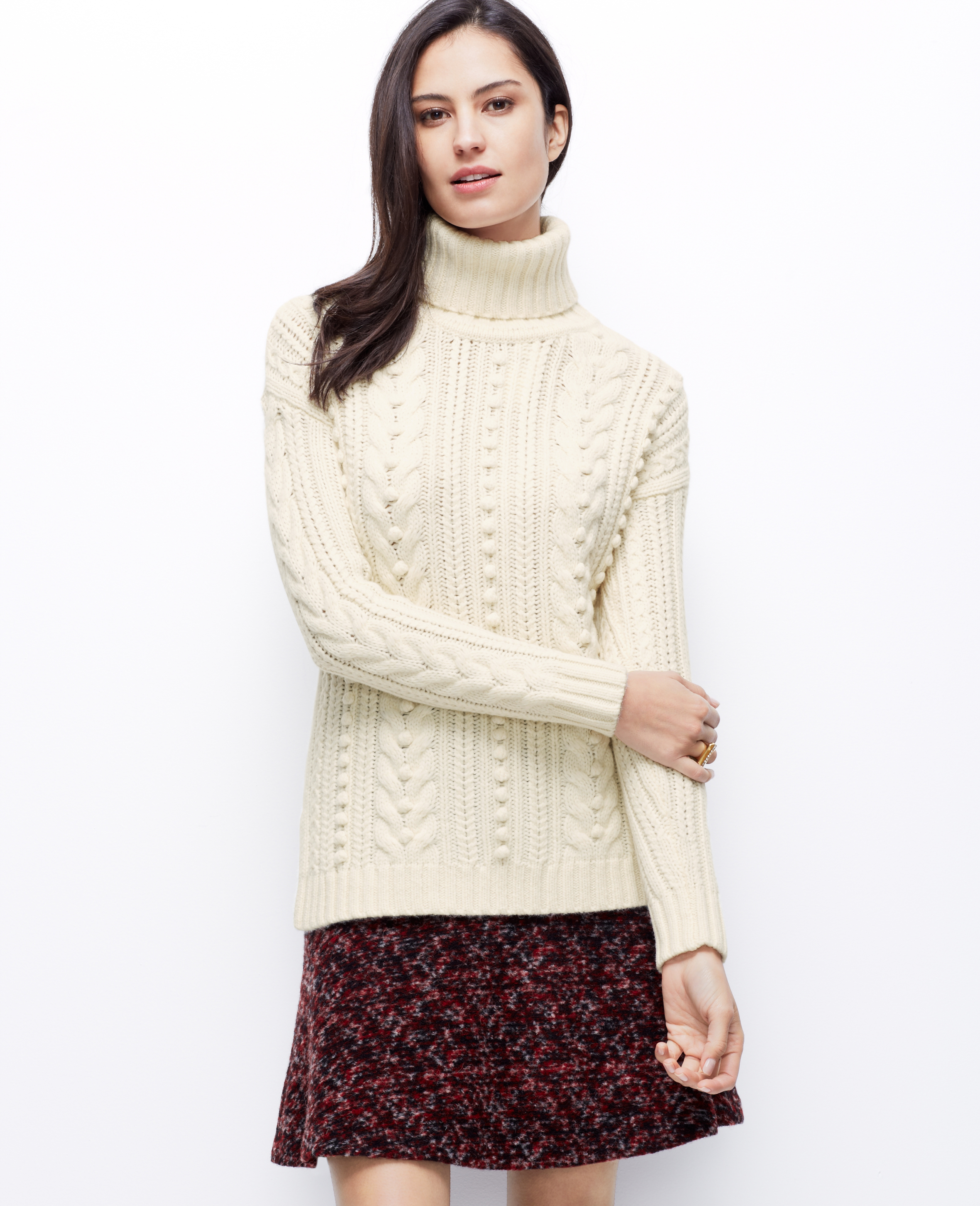 cable turtleneck