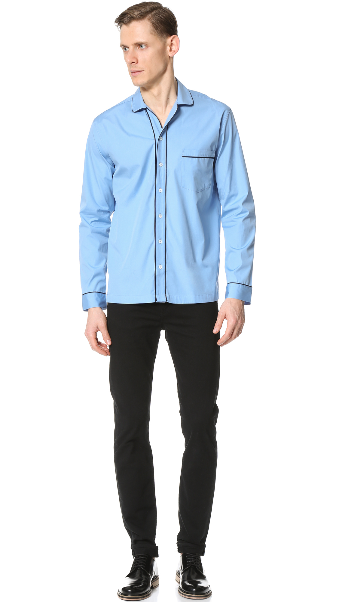 pajama collar shirt