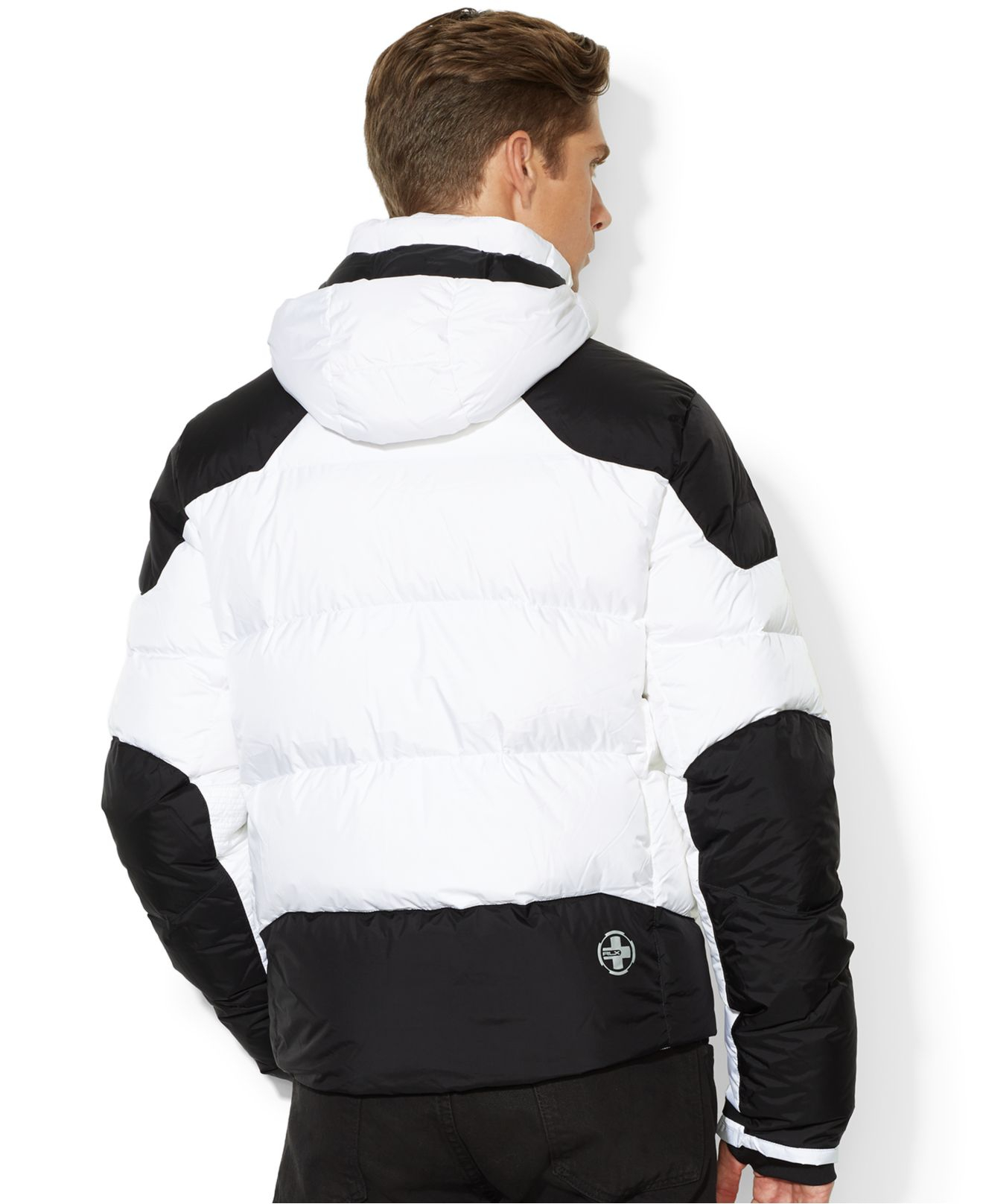Polo Ralph Lauren Rlx Quilted Down Jacket in White for Men - Lyst