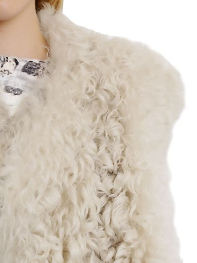 isabel marant shearling vest