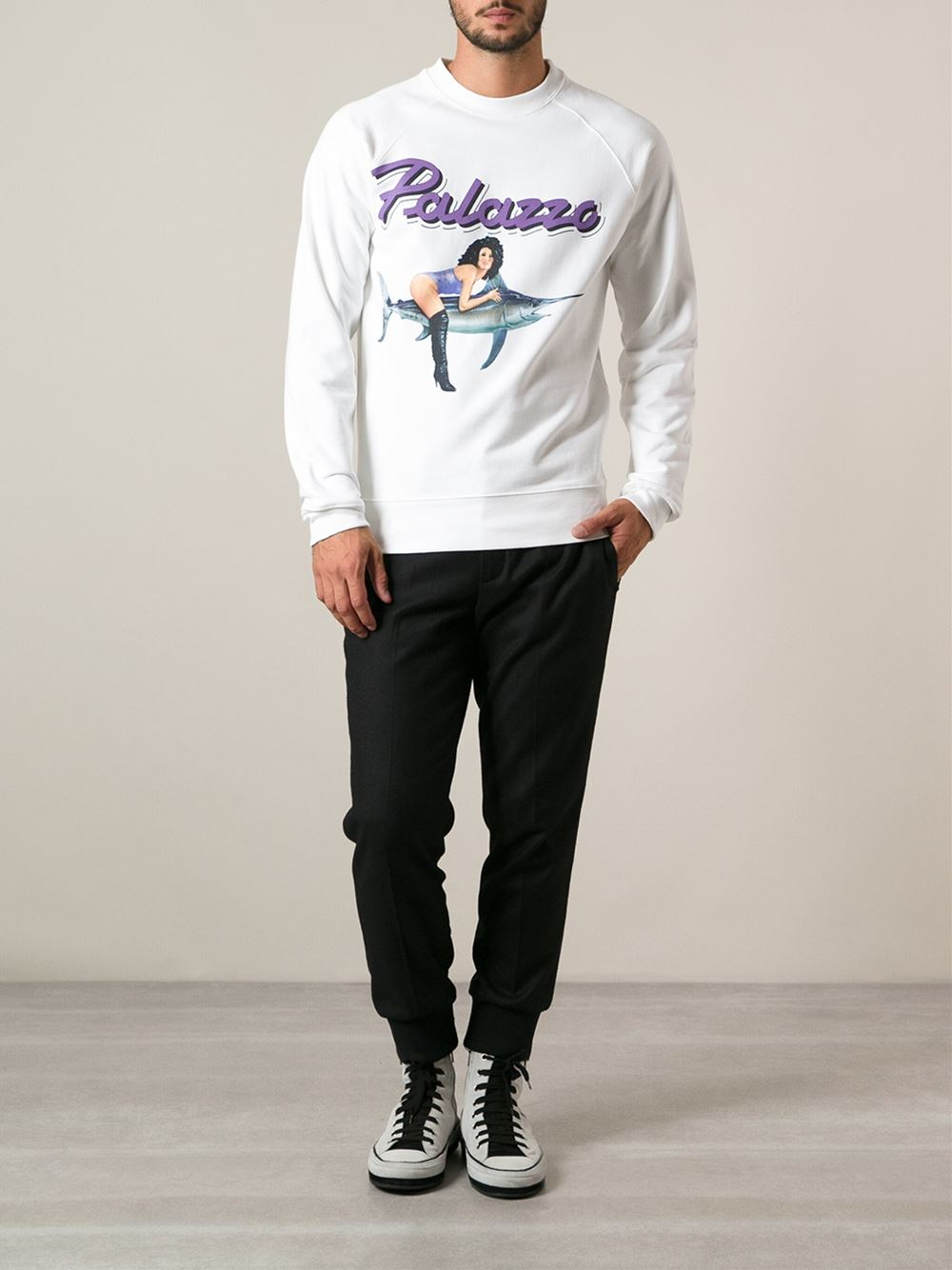 palace crew neck