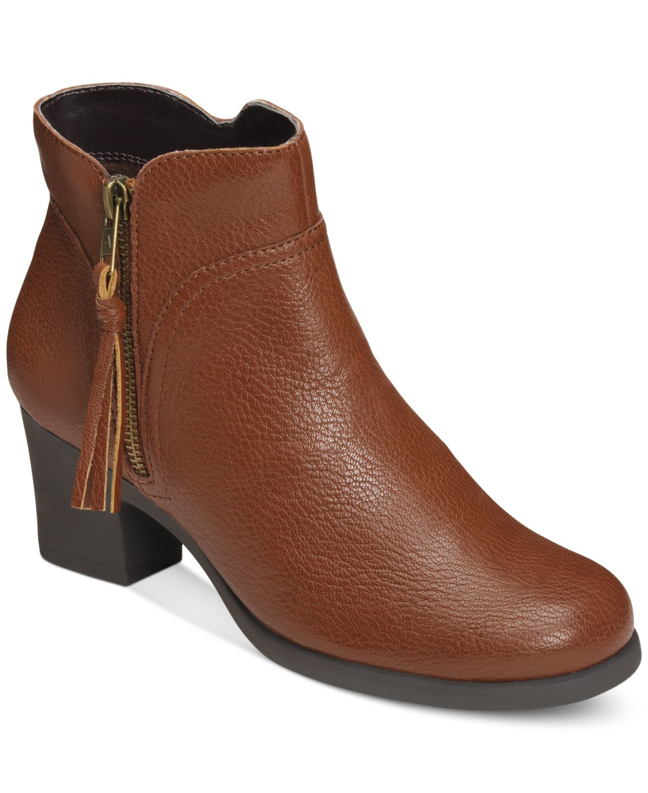 aerosoles flat booties