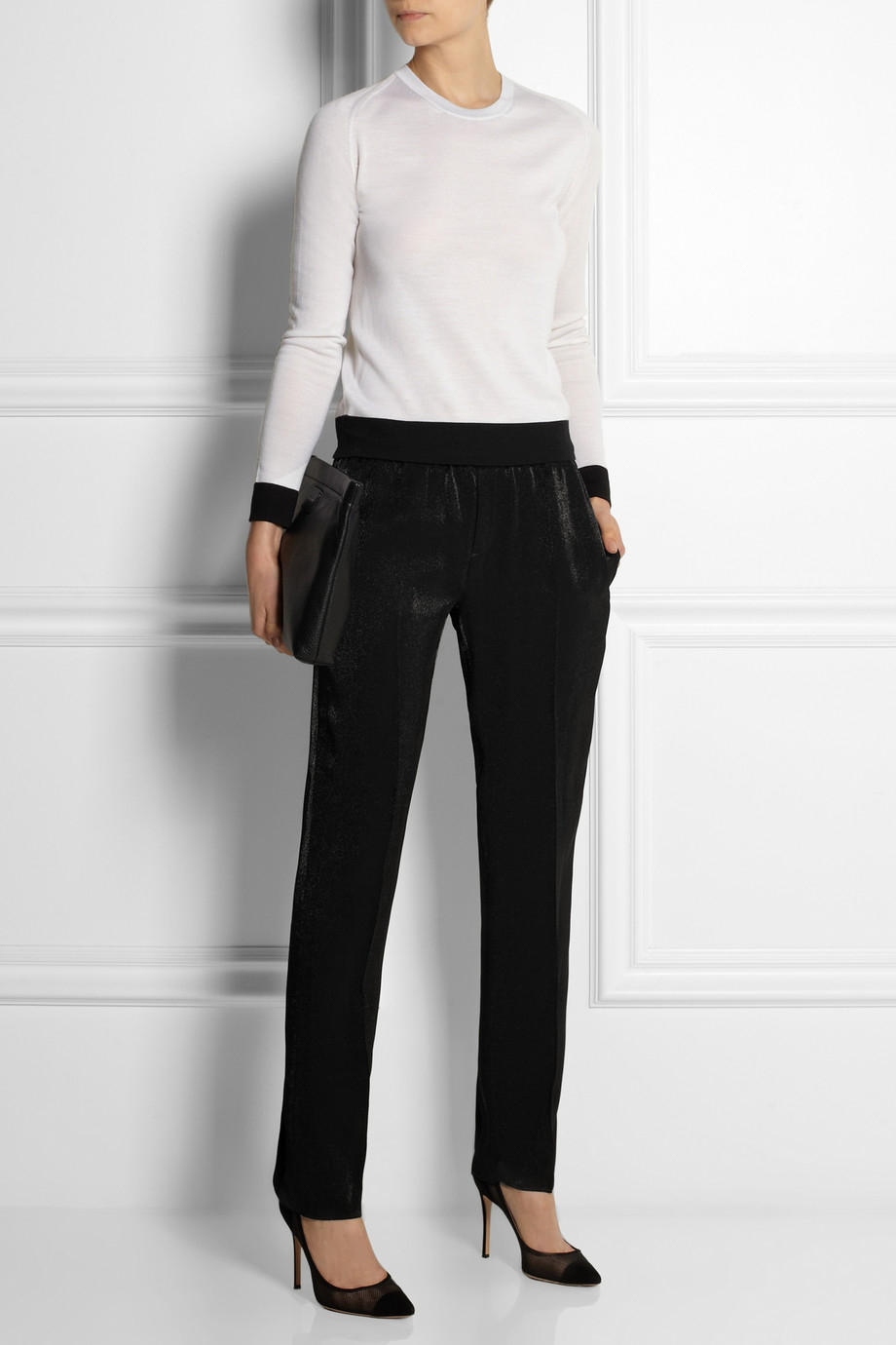 calvin klein tapered pants