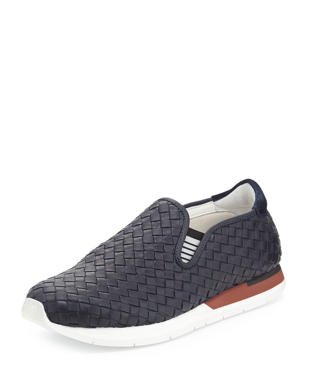 woven sneakers bottega veneta woven slip on sneaker in blue for lyst woven sneakers bottega veneta woven slip on sneaker in blue for lyst