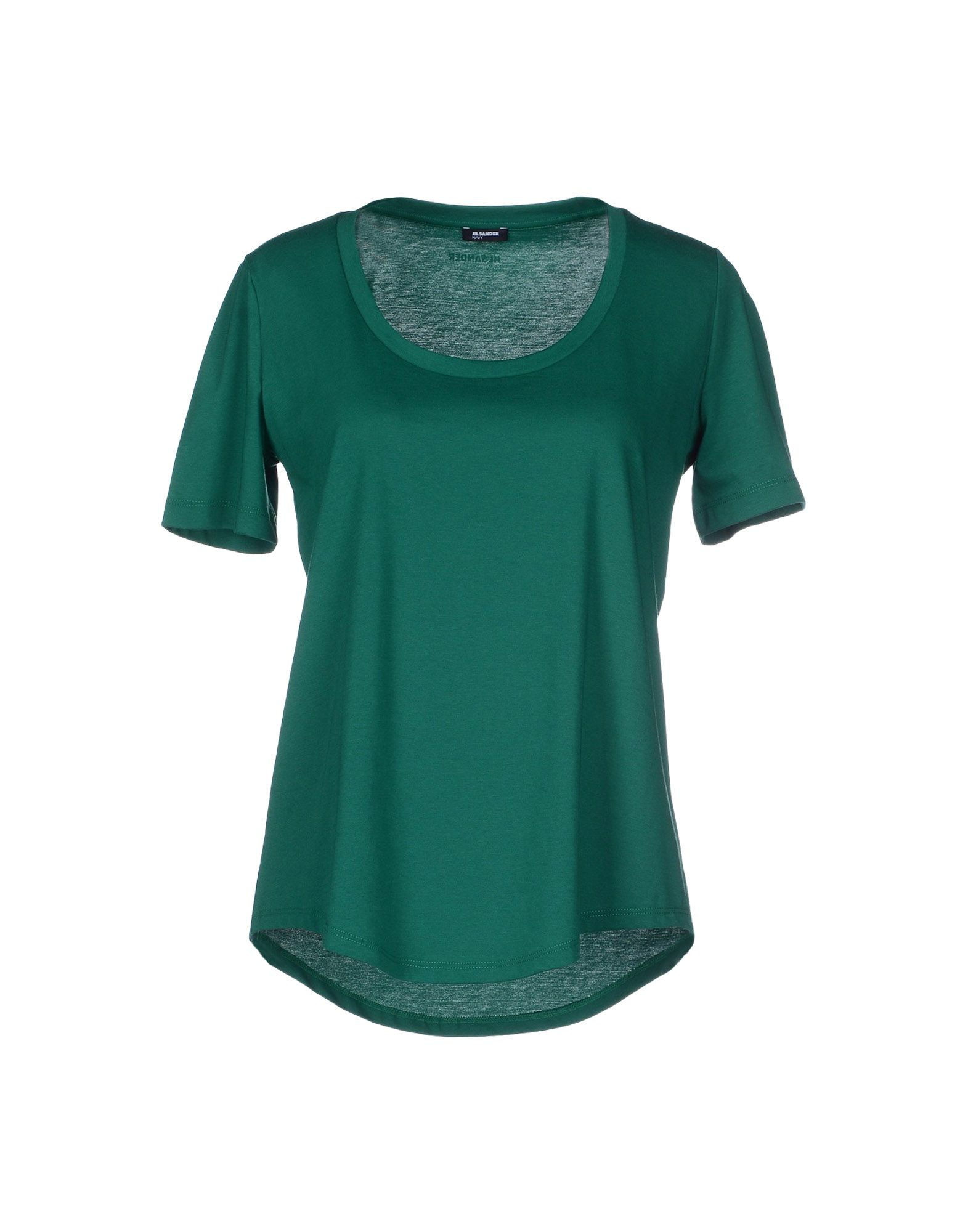 Jil Sander Navy T-shirt in Green | Lyst