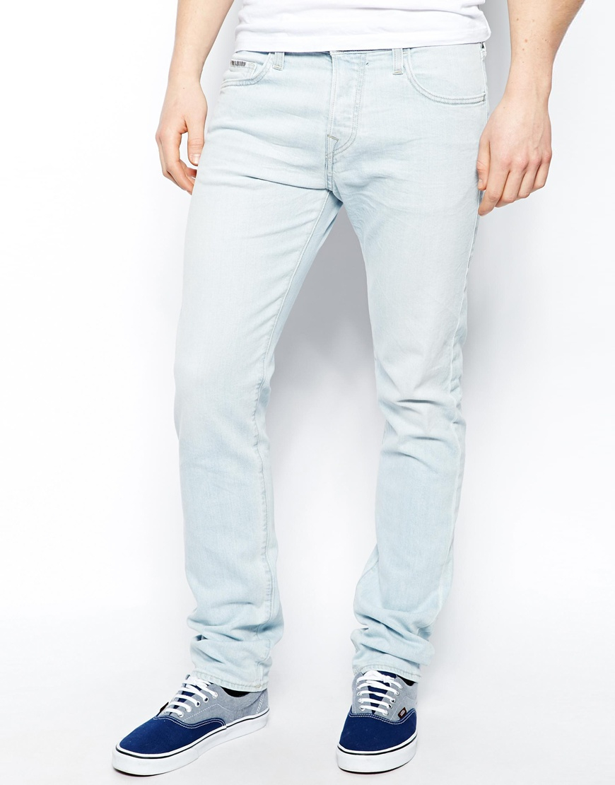 True Religion Jeans Rocco Slim Fit Sky Bleach Wash In Blue For Men Lyst True Religion Jeans Rocco Slim Fit Sky Bleach Wash In Blue For Men Lyst