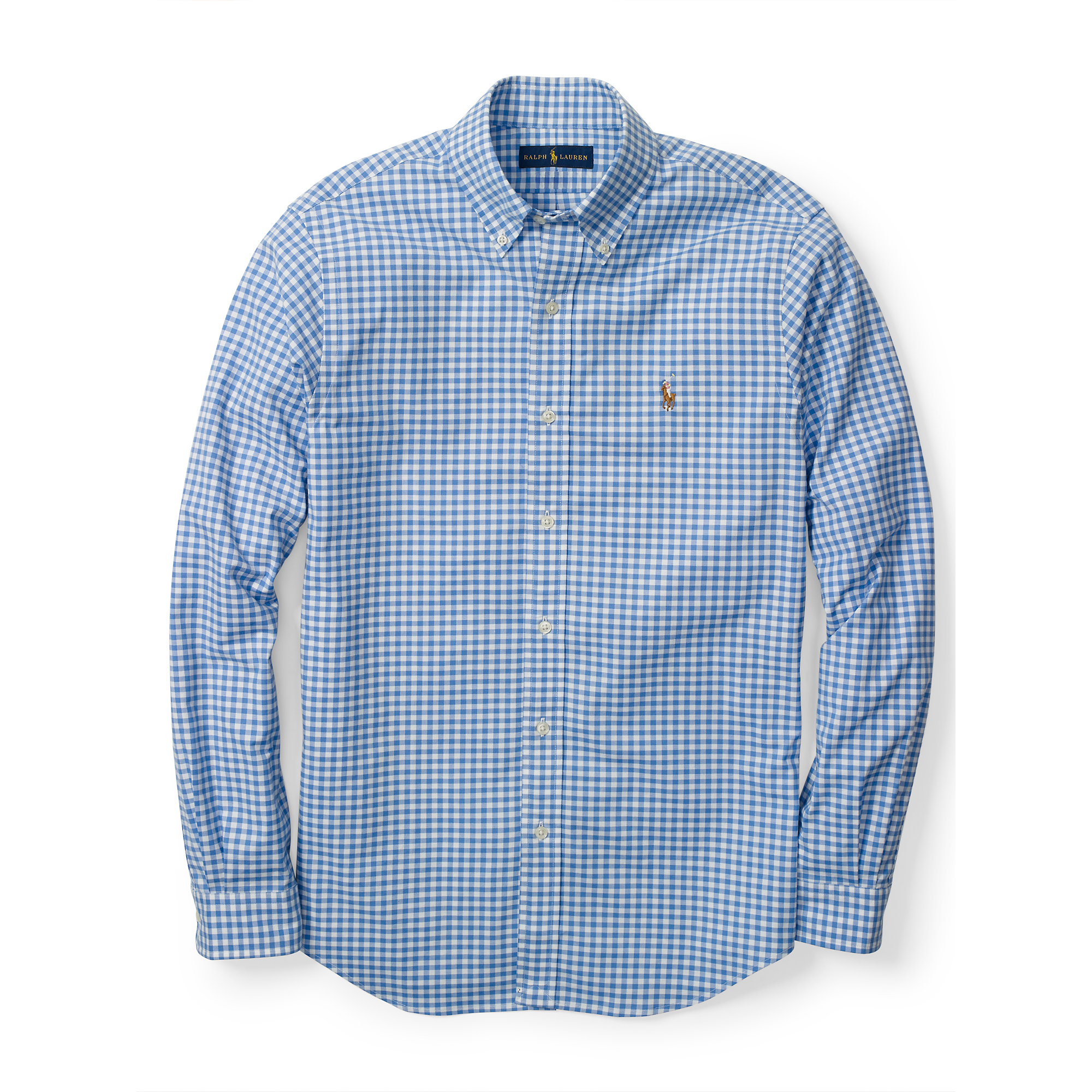 checked oxford shirt