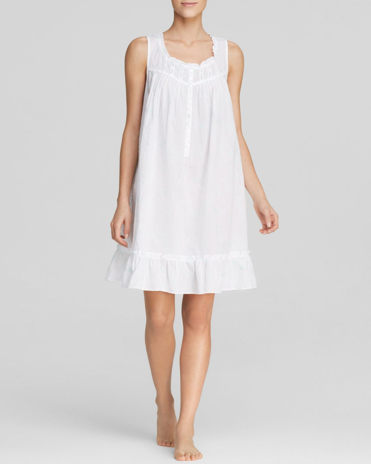 short cotton nightdress