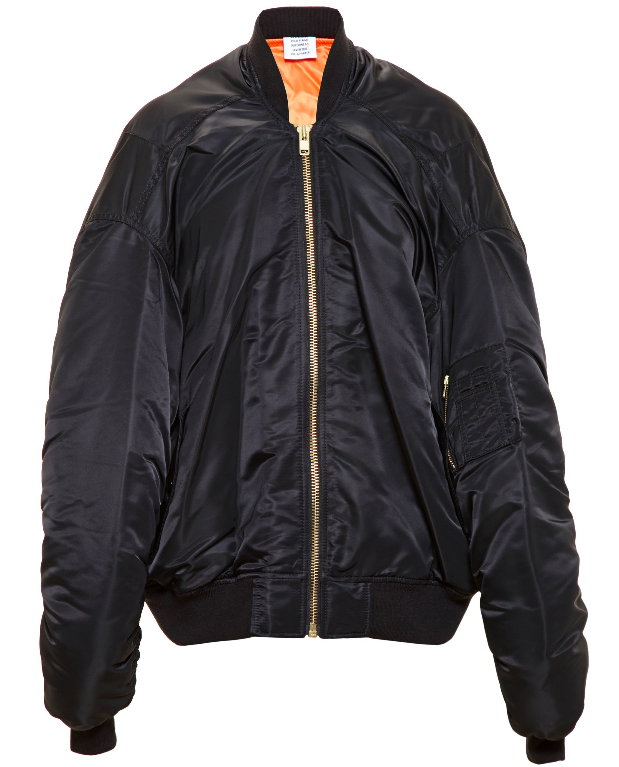 vetements bomber jacket