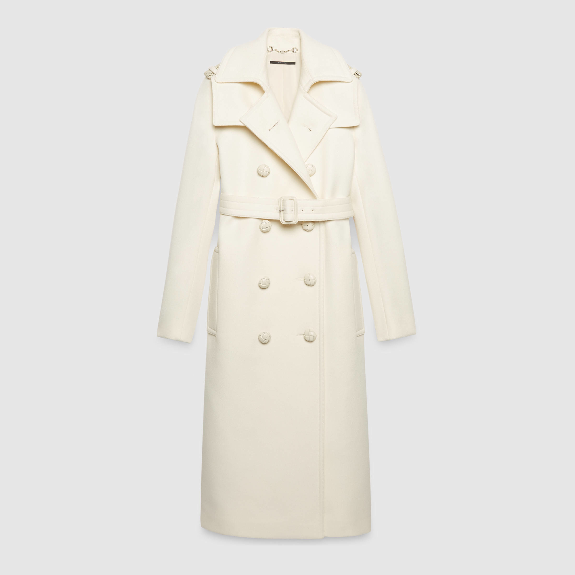 gucci white coat