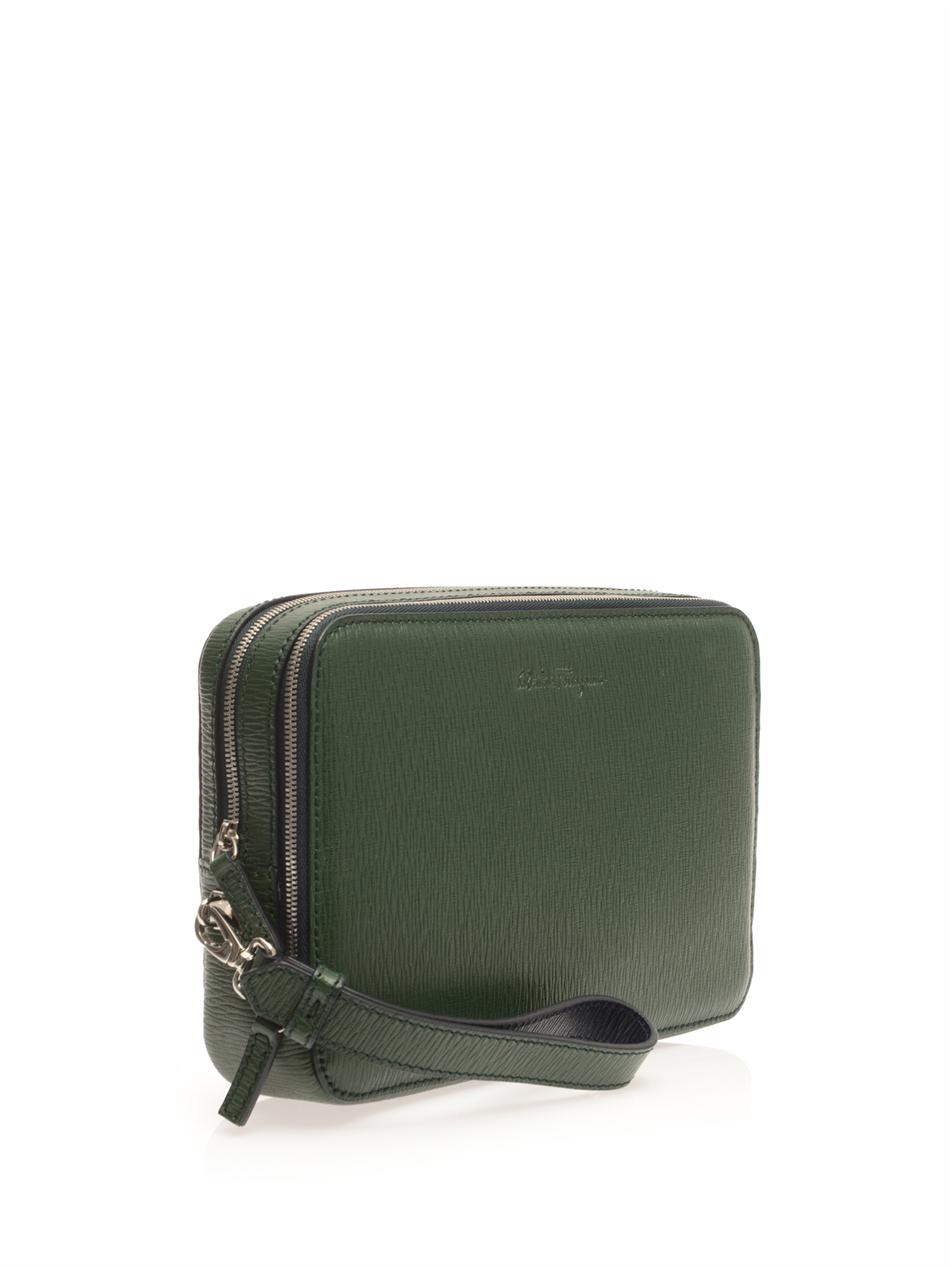 salvatore ferragamo mens pouch