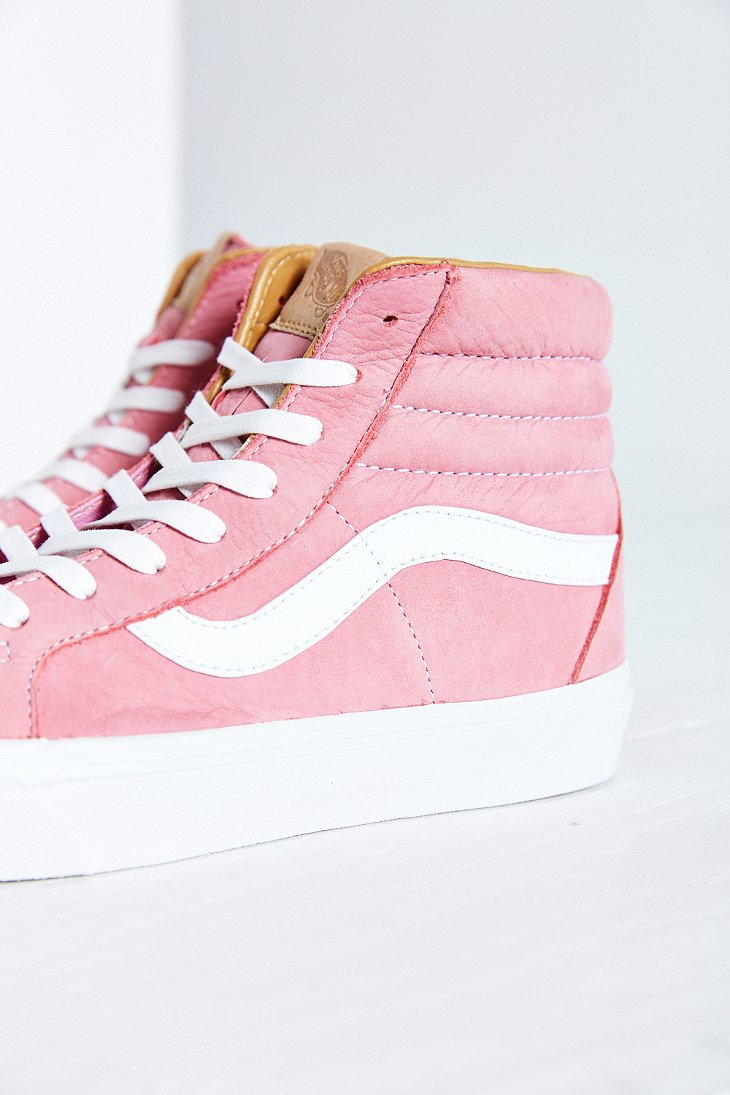 Vans Pink Sk8-hi Slim Sneaker in Pink | Lyst