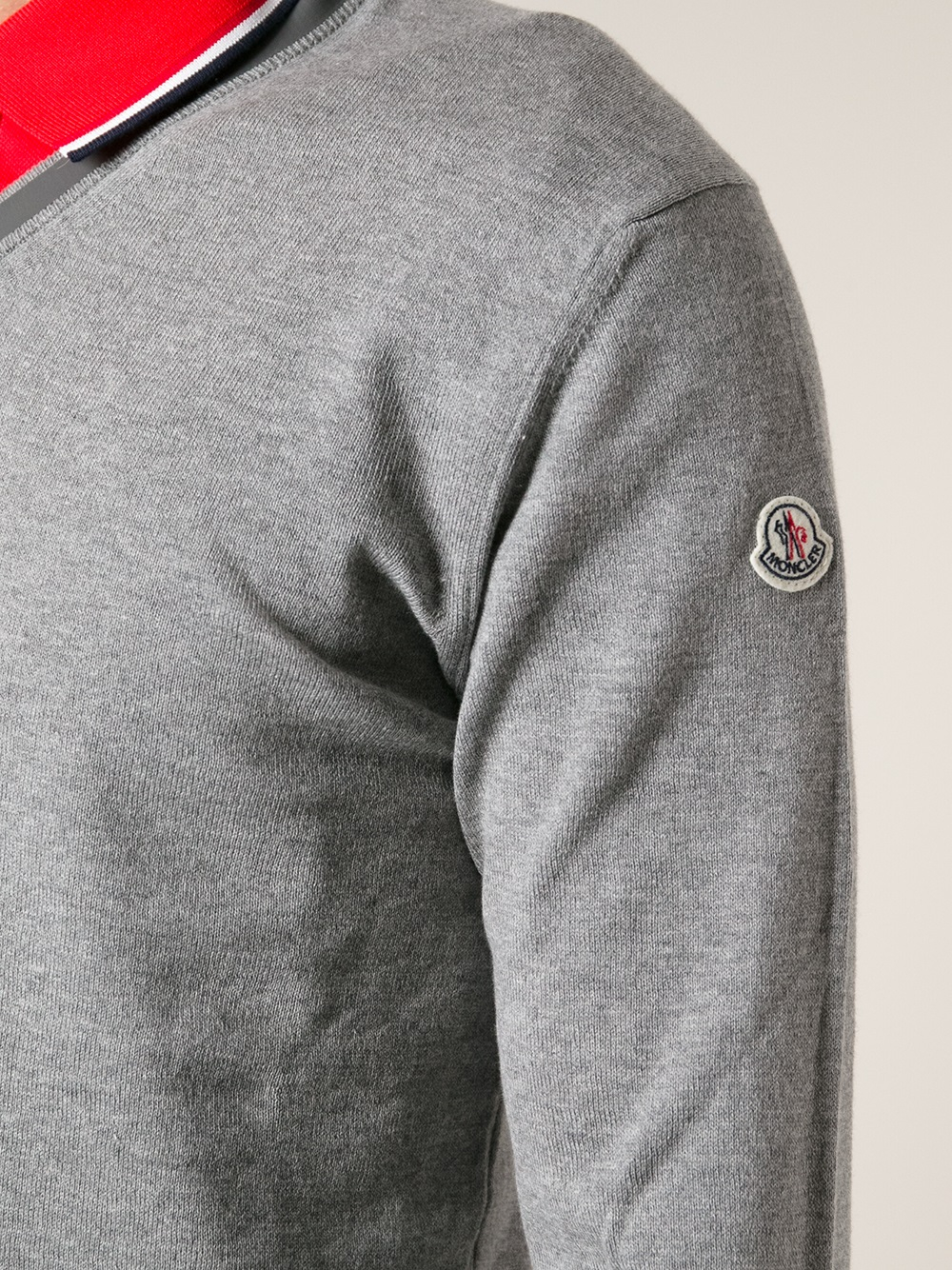 moncler jumper grey