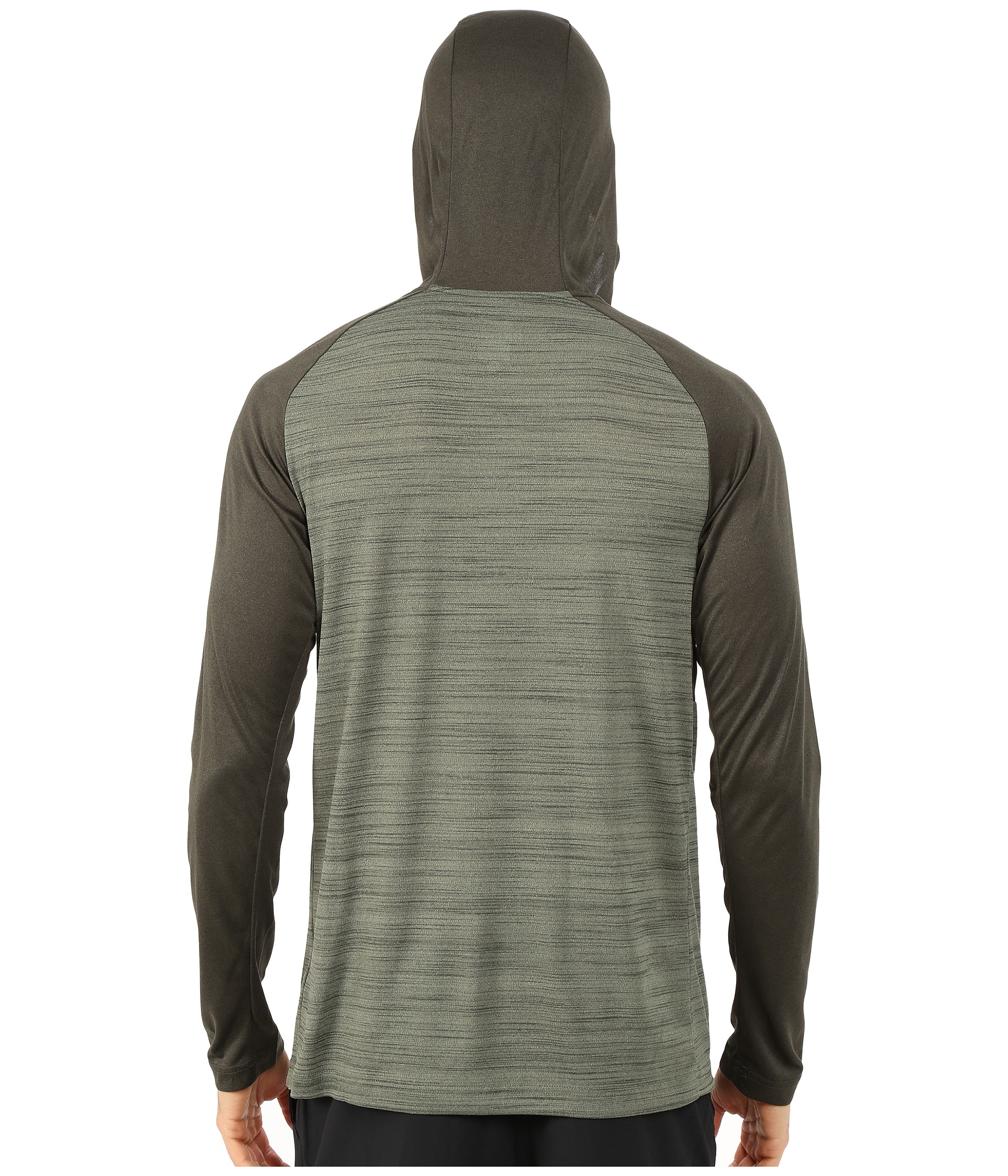 Nike Dri-fit™ Touch Long Sleeve Hoodie in Green for Men | Lyst