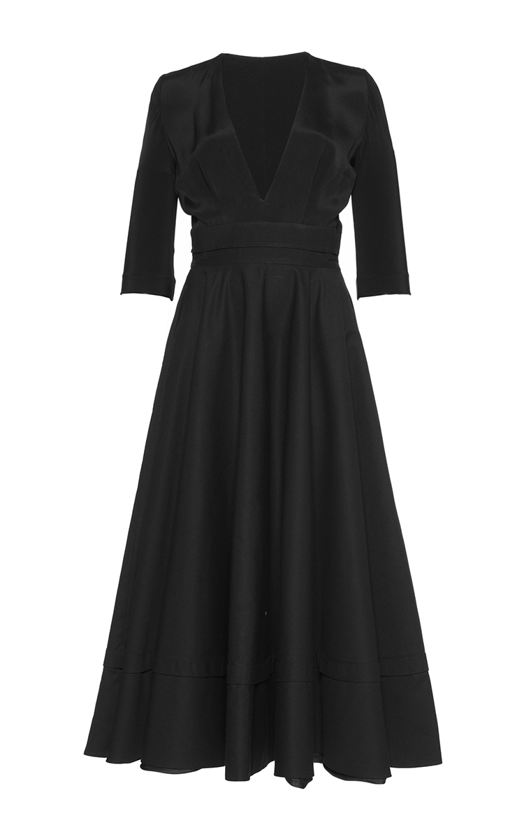 Delphine Manivet Silk Prospere Dress in 