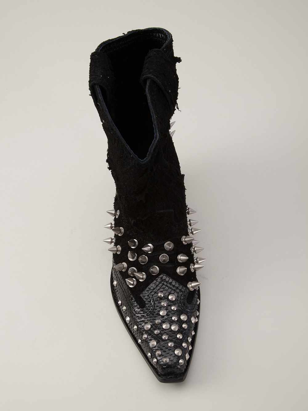 Junya Watanabe Spiked Boot in Black | Lyst