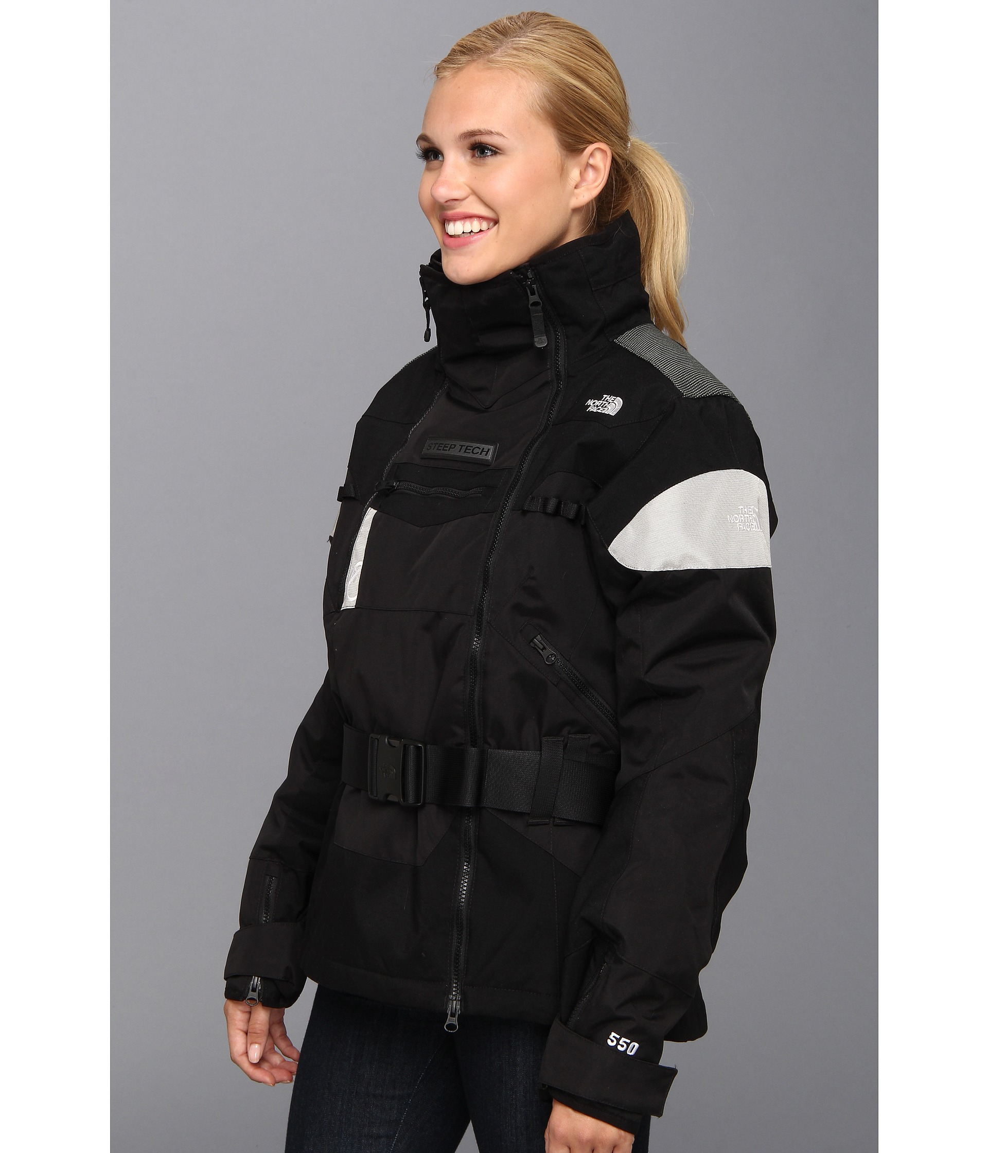 The North Face Steep Tech Vixen Jacket in Black | Lyst