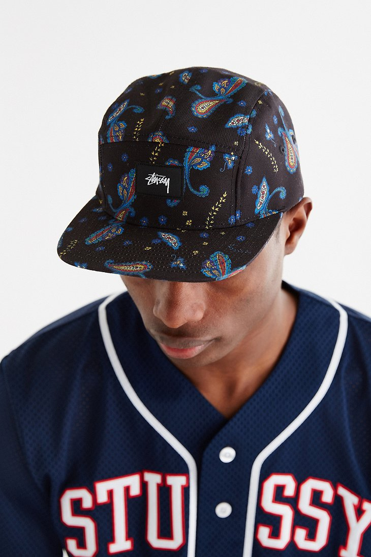 Stussy Paisley Camper 5-Panel Hat in 