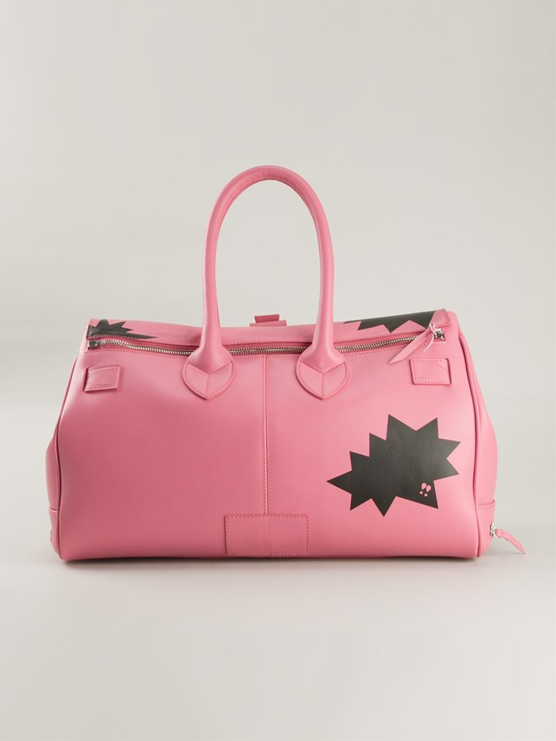 pink brand tote bags