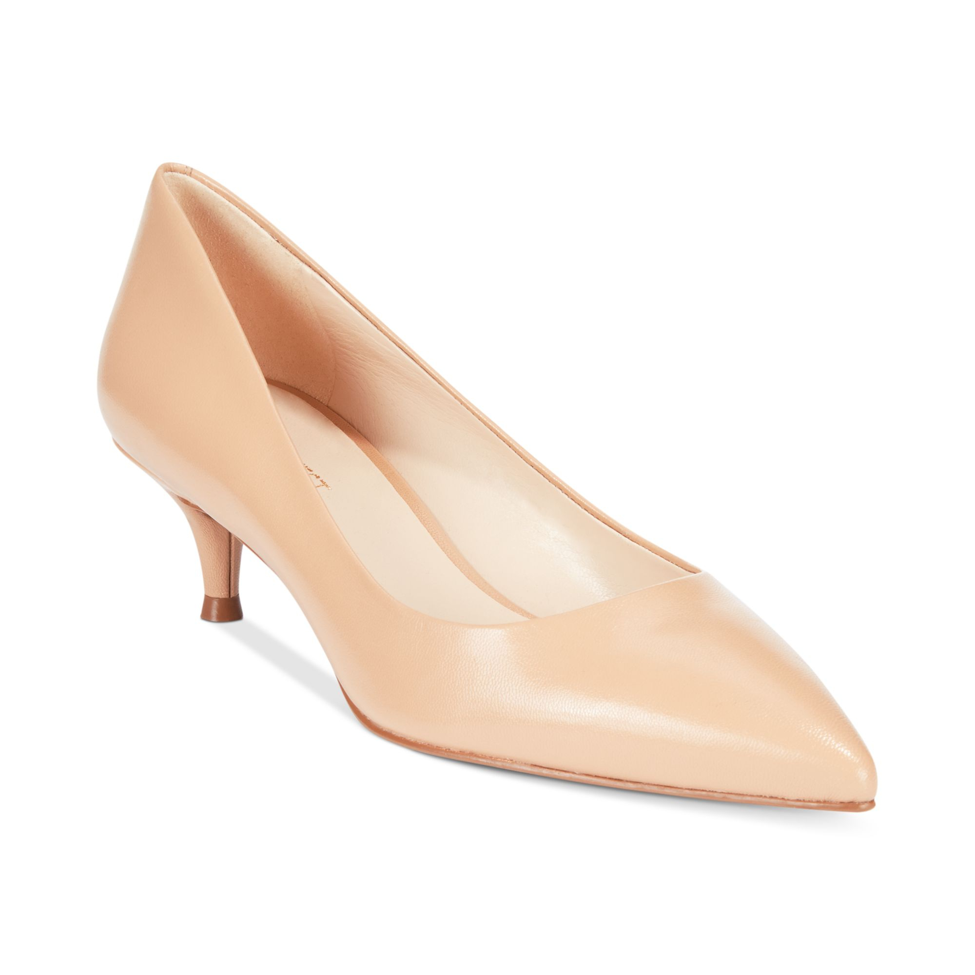 beige nine west heels